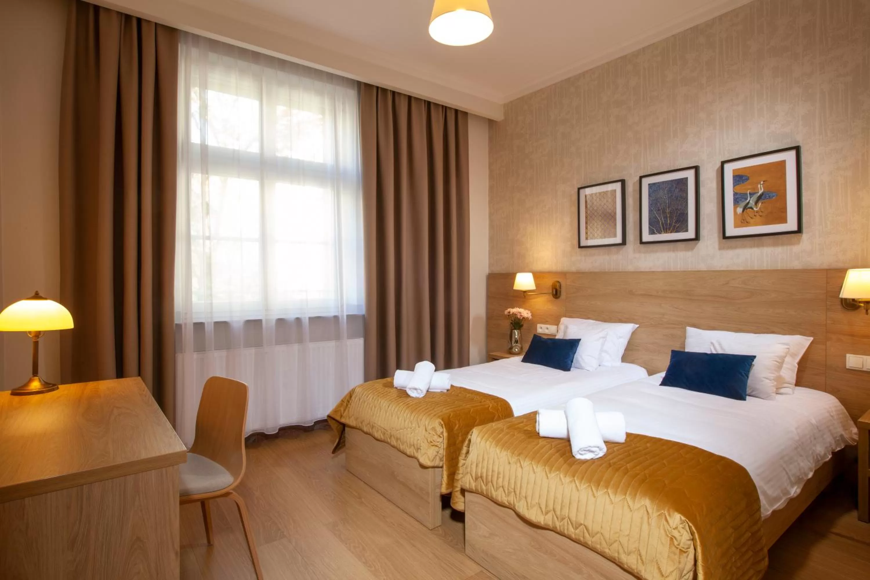 Bed in Portal House Apartments