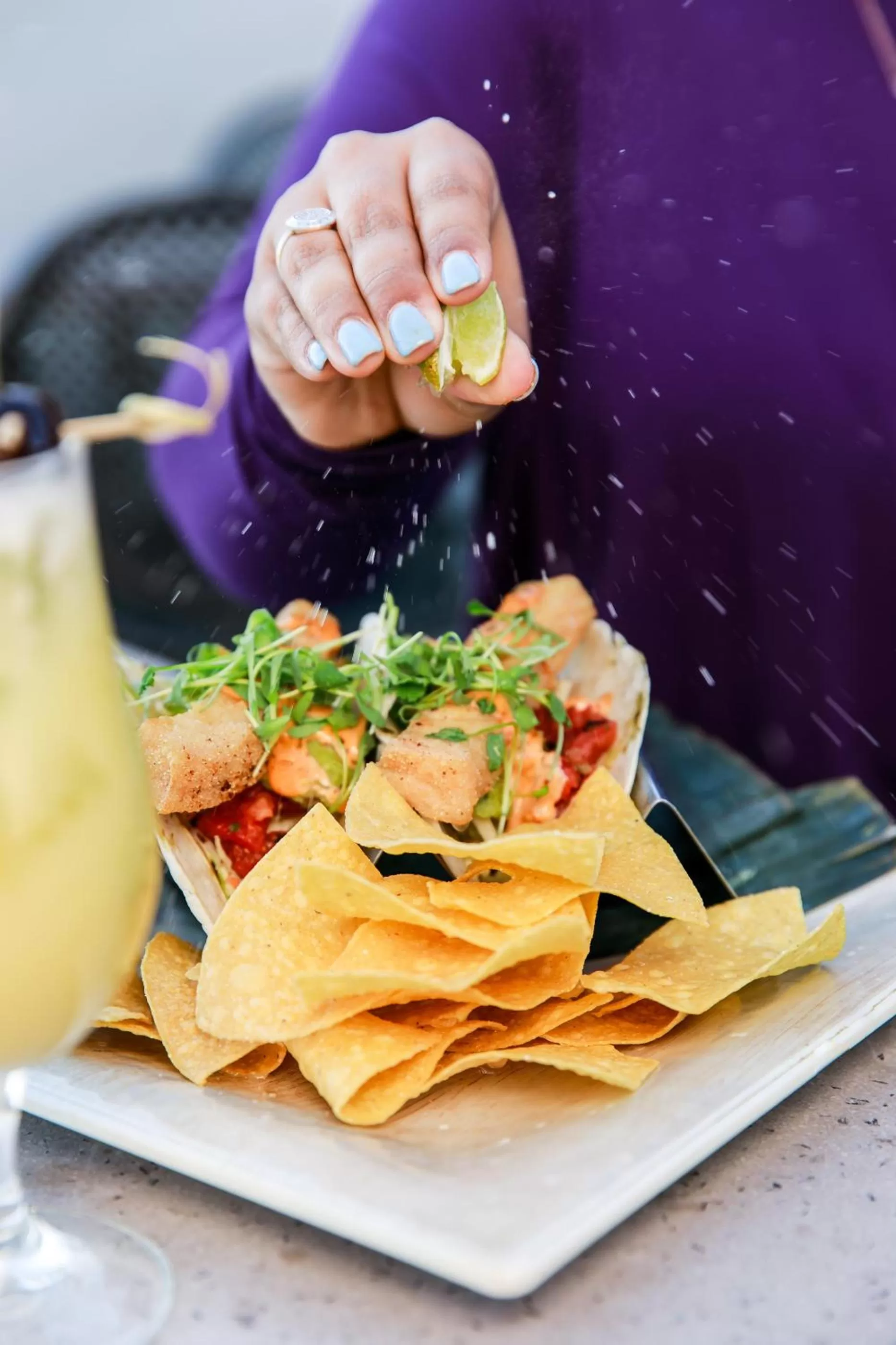 Food in The Vendue, Downtown Art Hotel