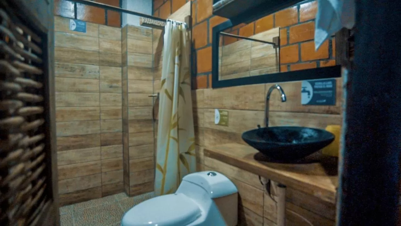 Bathroom in Hotel Acuali Nuqui