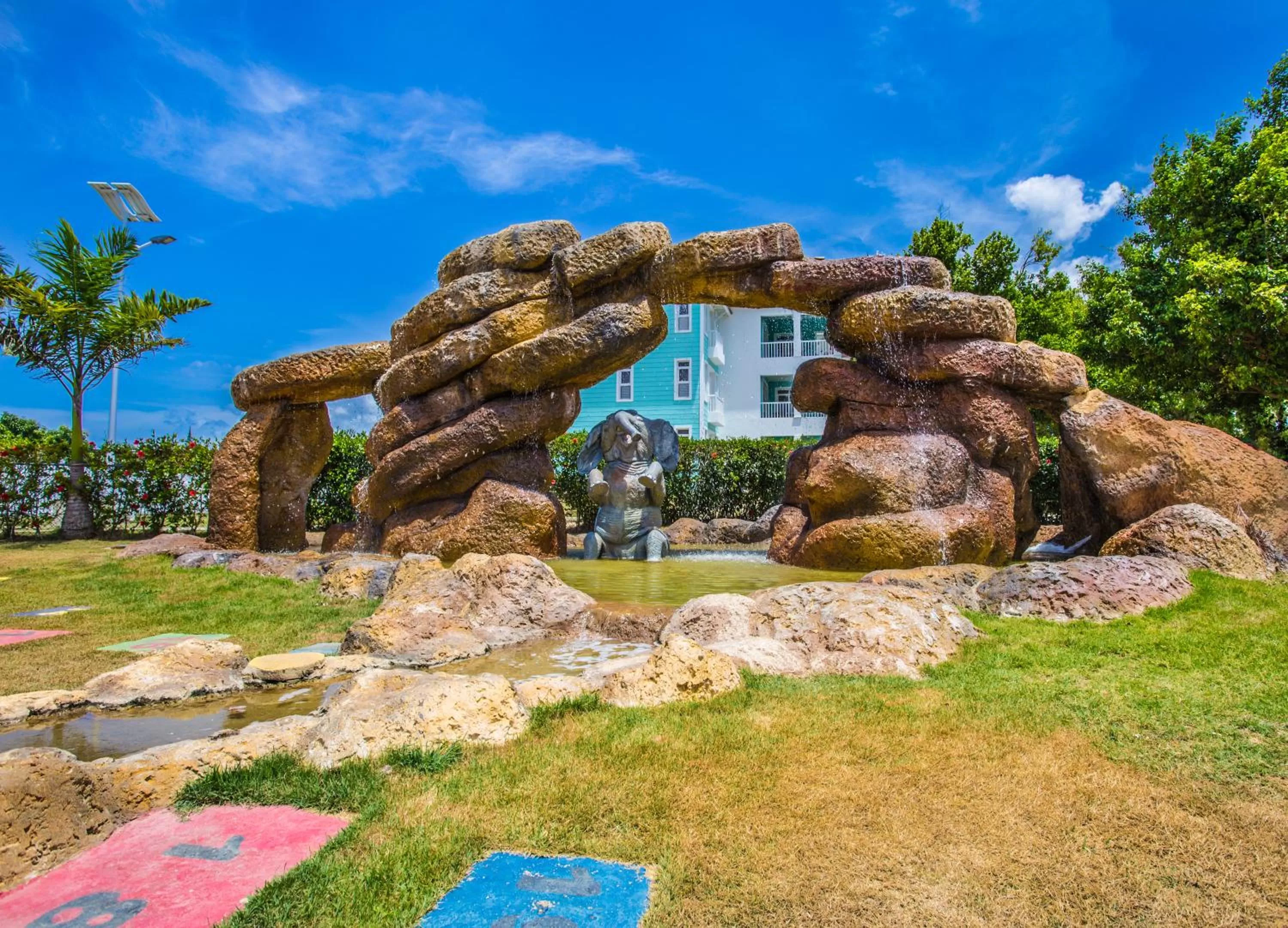 Children play ground in Ocean Village Deluxe Resort & Spa