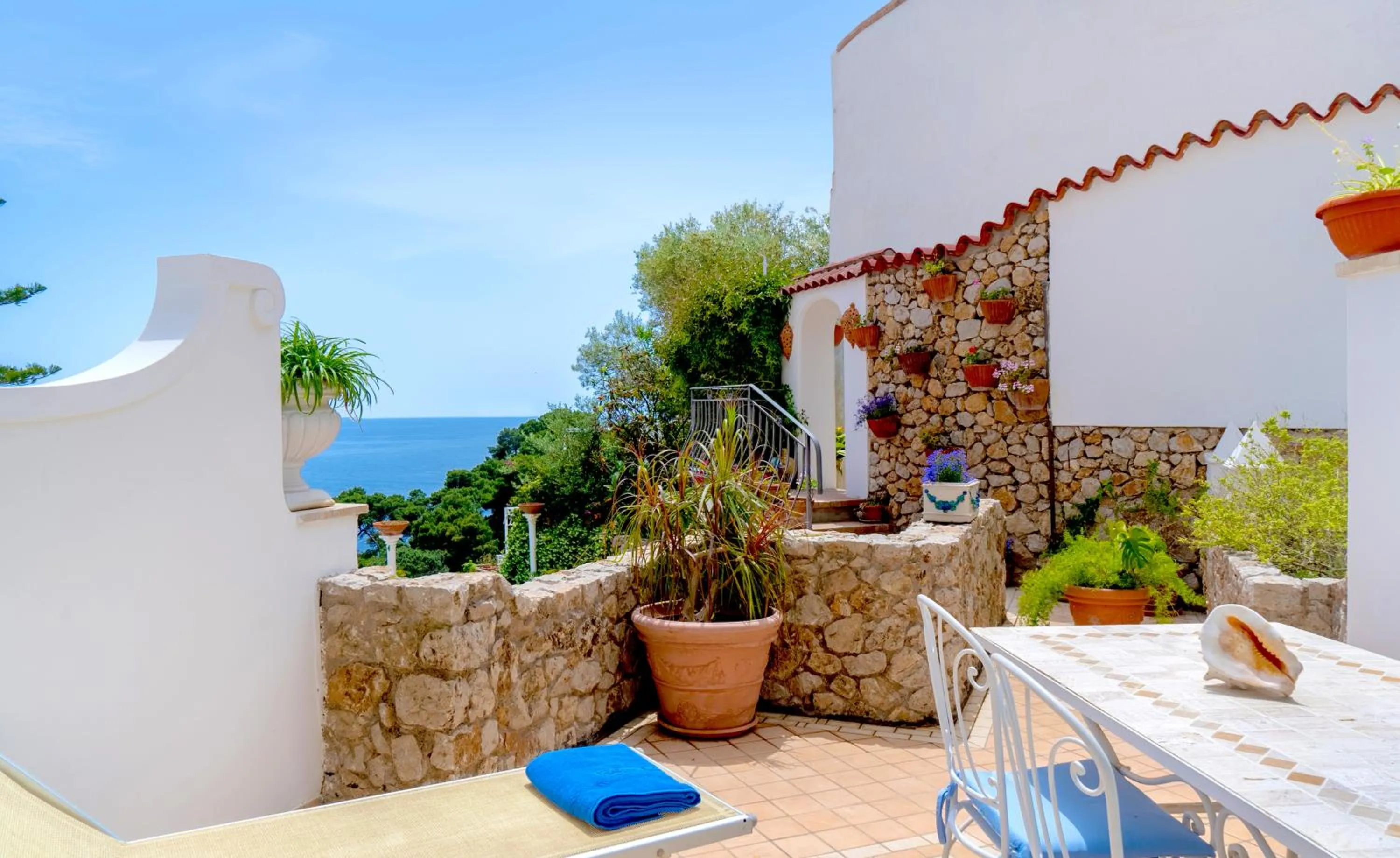 Balcony/Terrace in Hotel La Floridiana