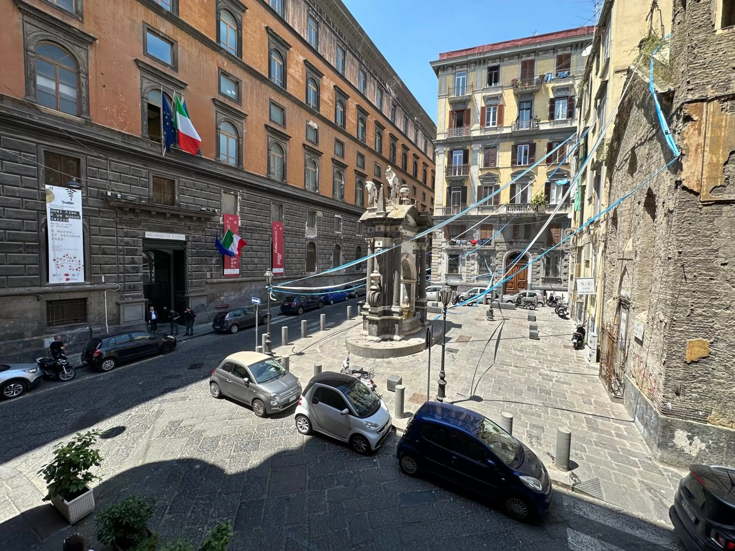 View (from property/room) in Archivio Storico Napoli Centro