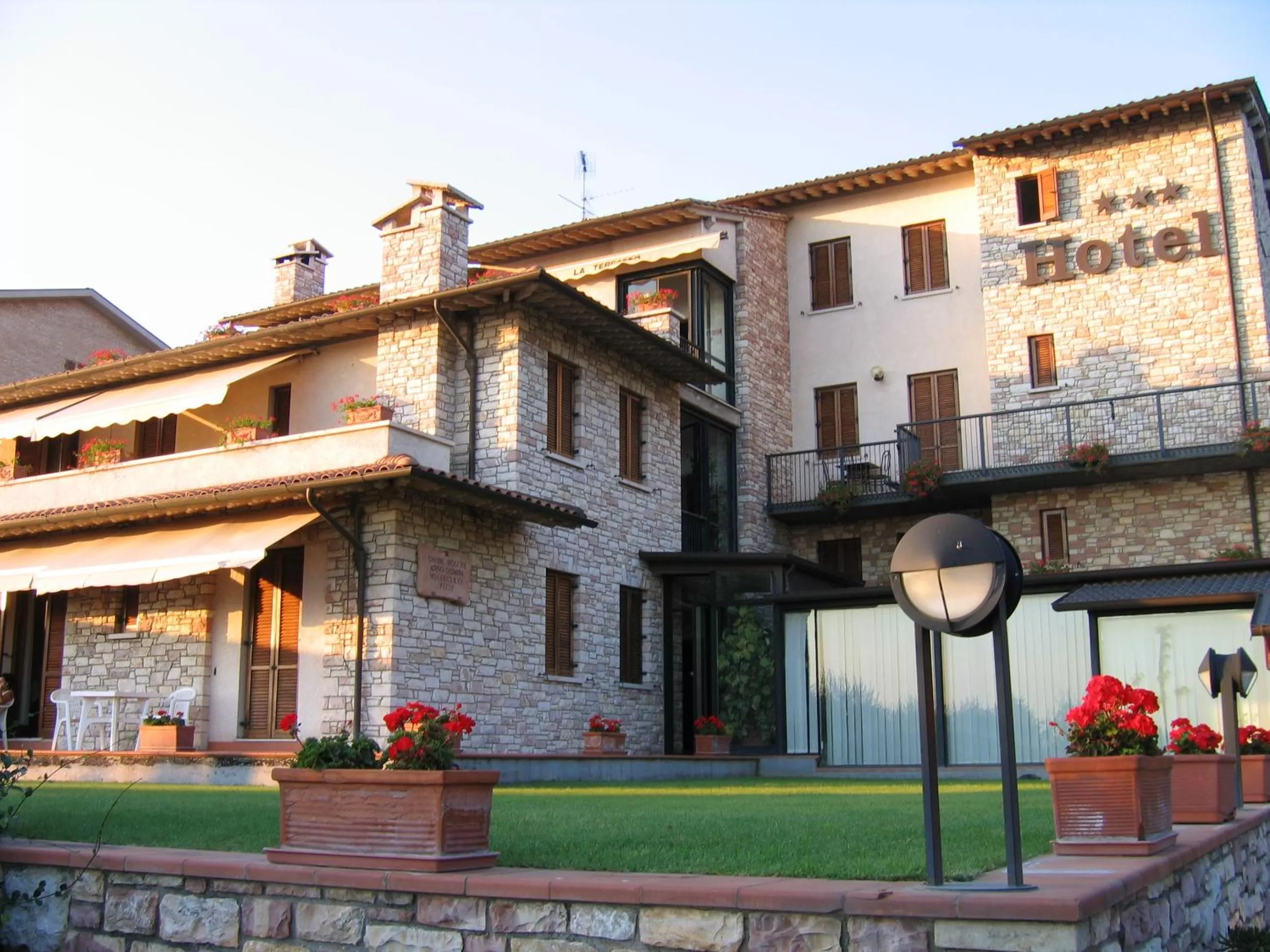 Property building in Hotel La Terrazza RESTAURANT & SPA