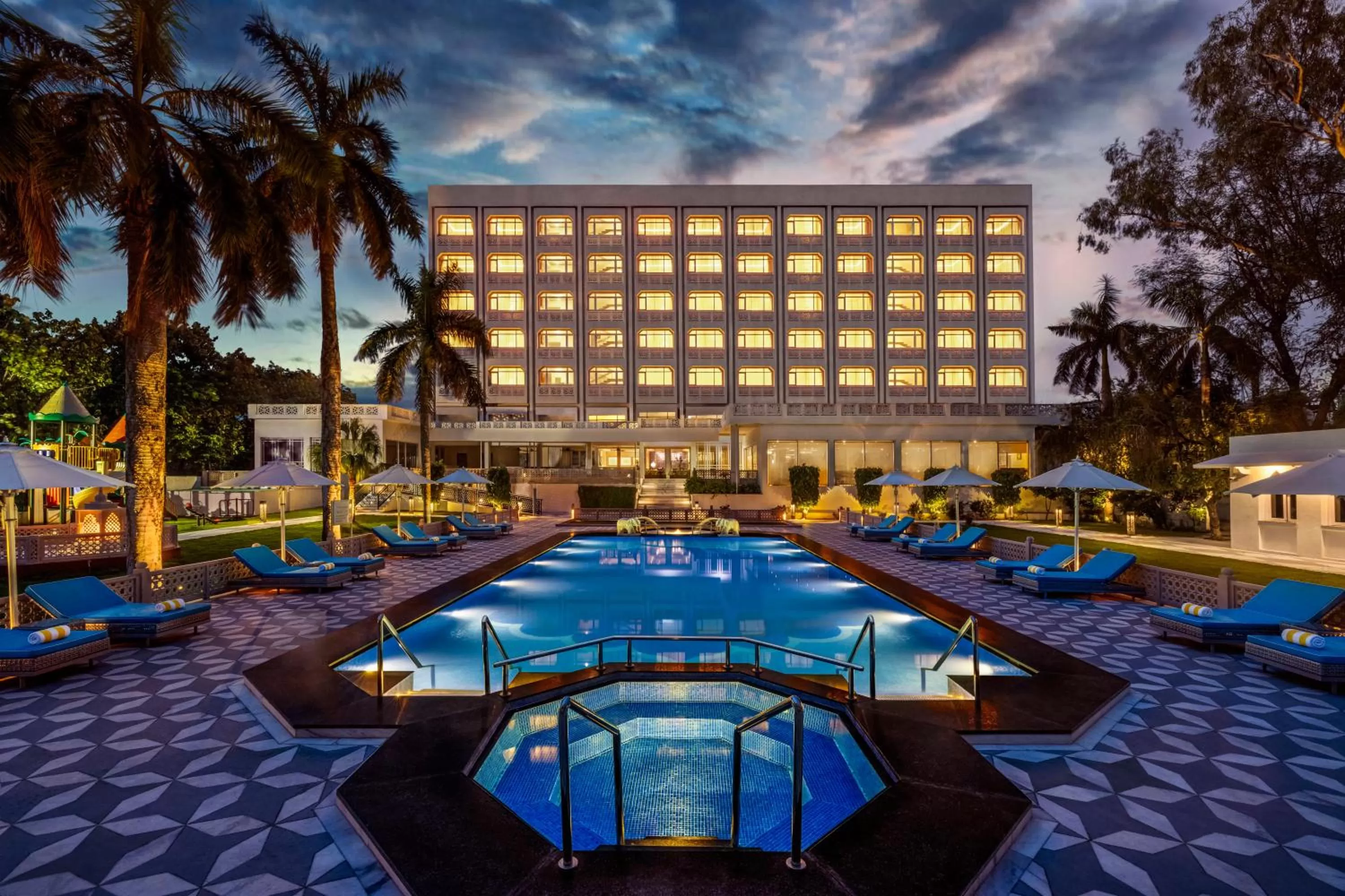 Facade/entrance in Tajview, Agra-IHCL SeleQtions