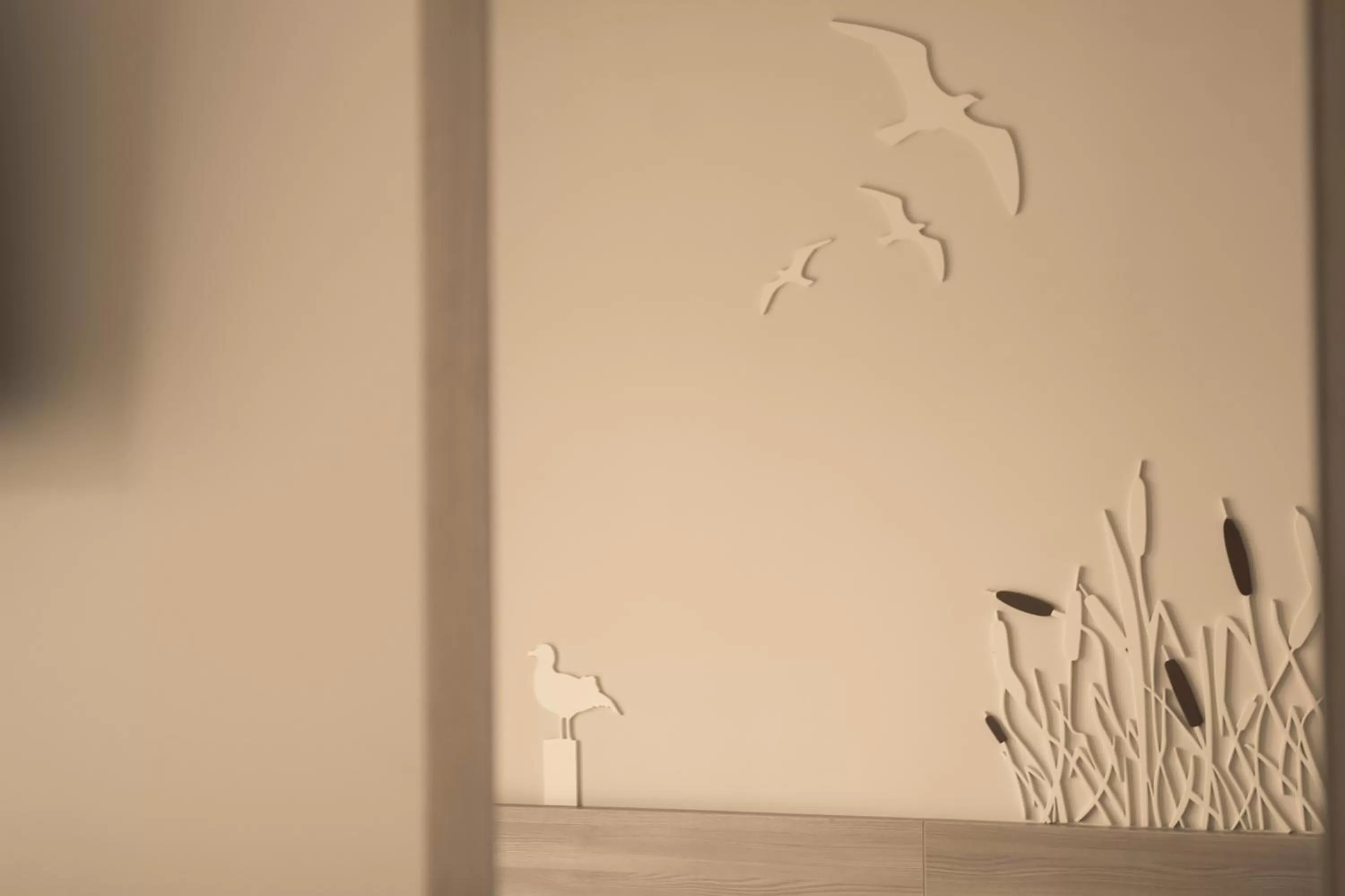 Decorative detail in Locanda Dogana