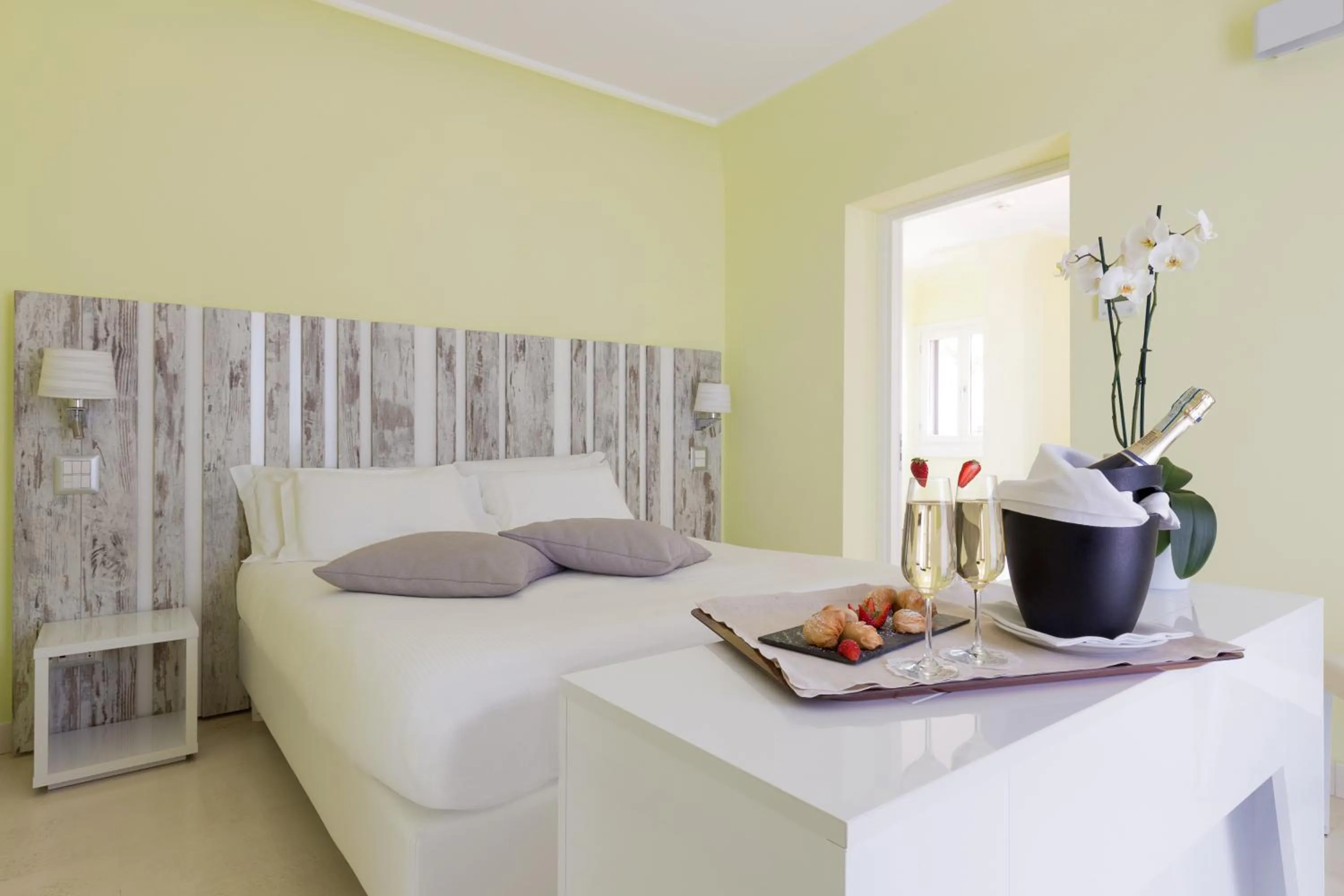 Bed in Villa Piedimonte