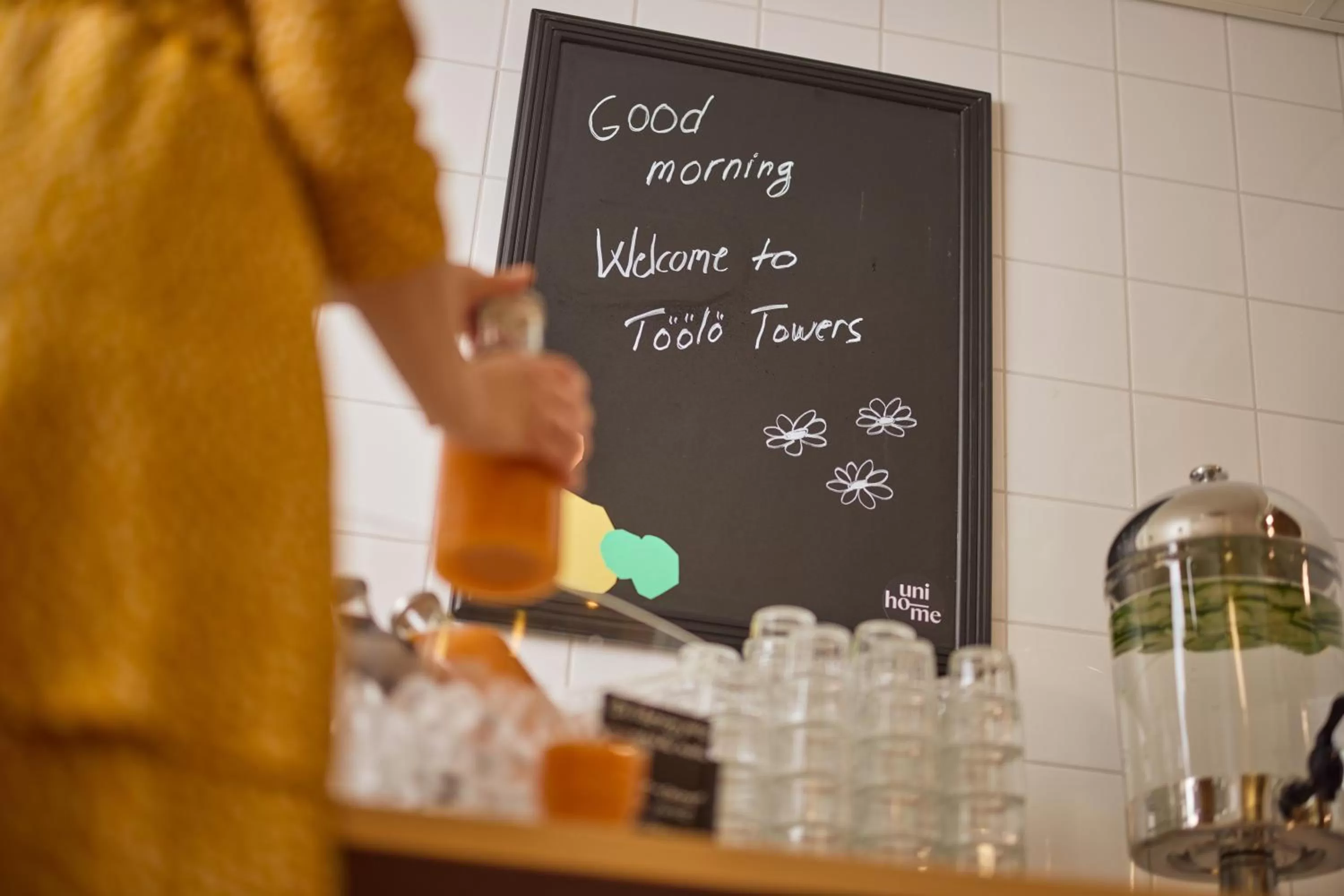 Breakfast in Töölö Towers