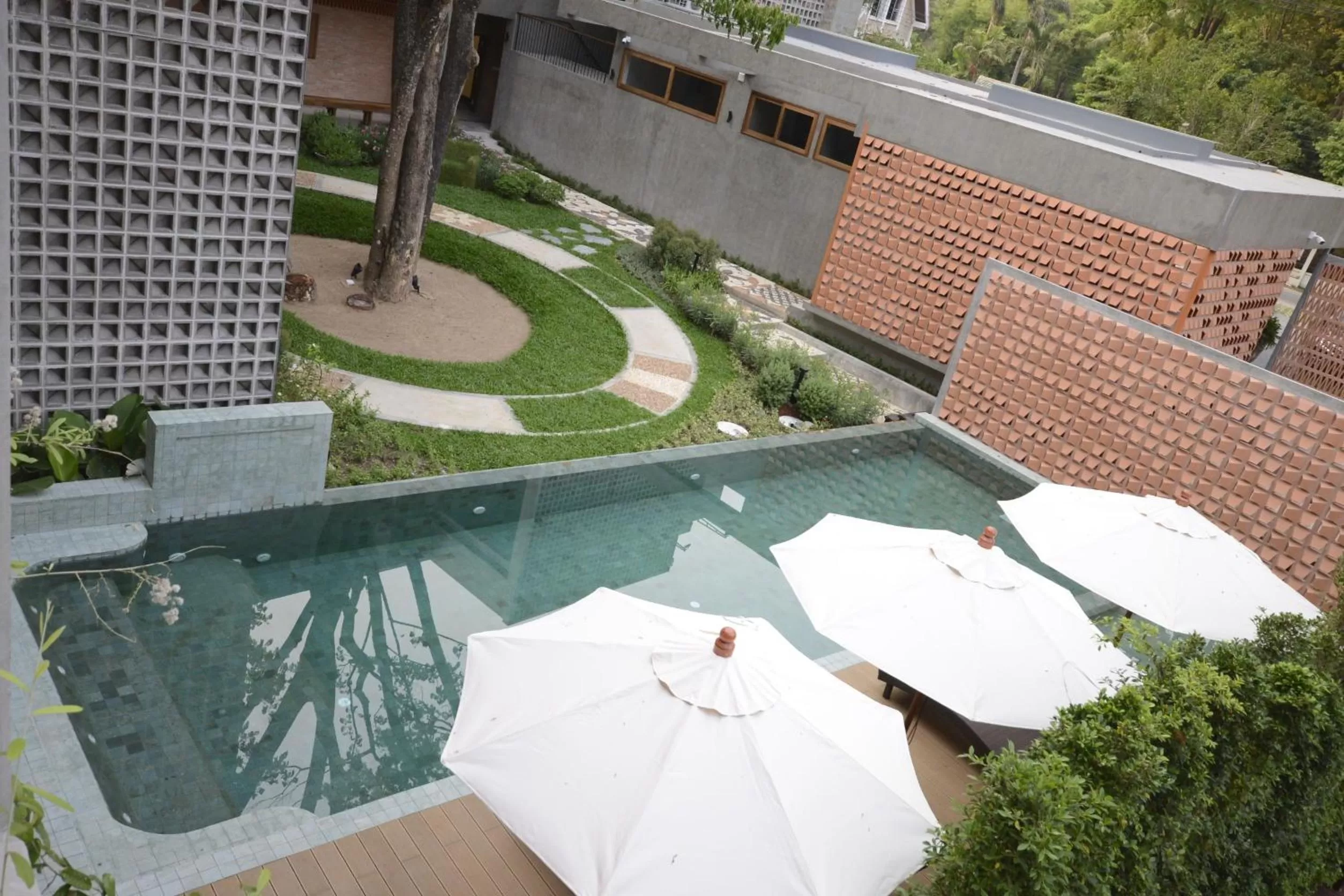 Pool view in Proud Phu Fah Muang Chiang Mai