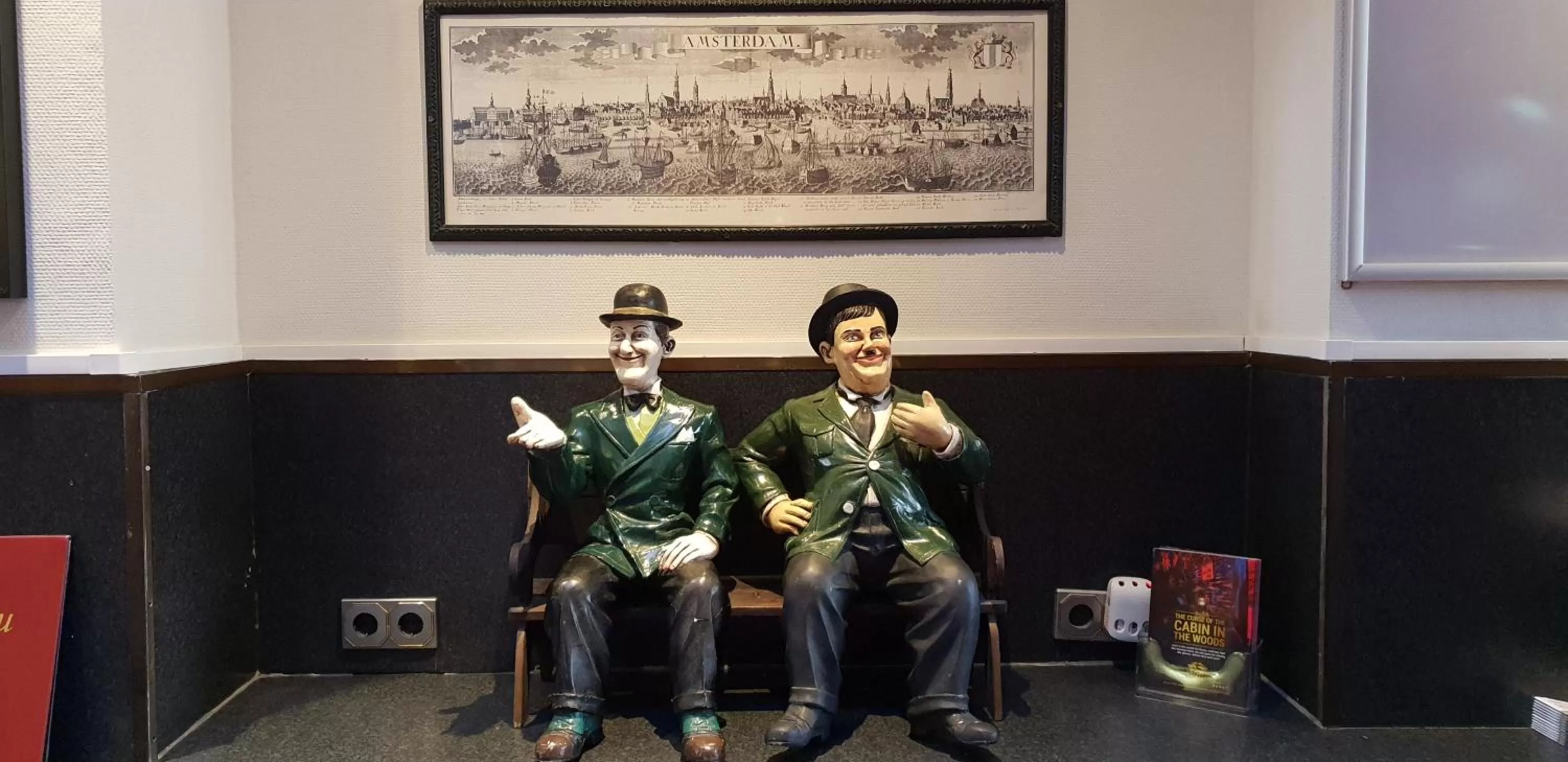 Decorative detail in Rembrandtplein Hotel