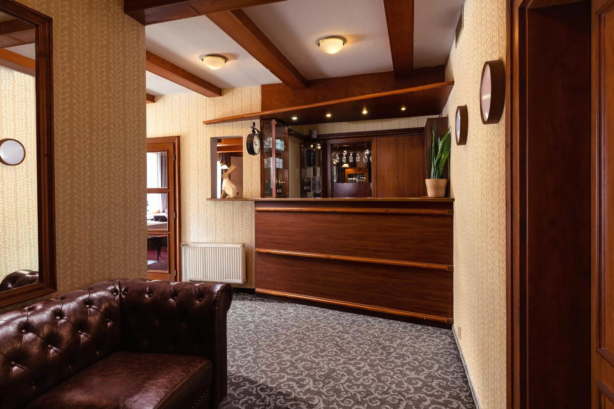 Lobby or reception, Lobby/Reception in Prague Hotel Carl Inn restaurant & Free Parking