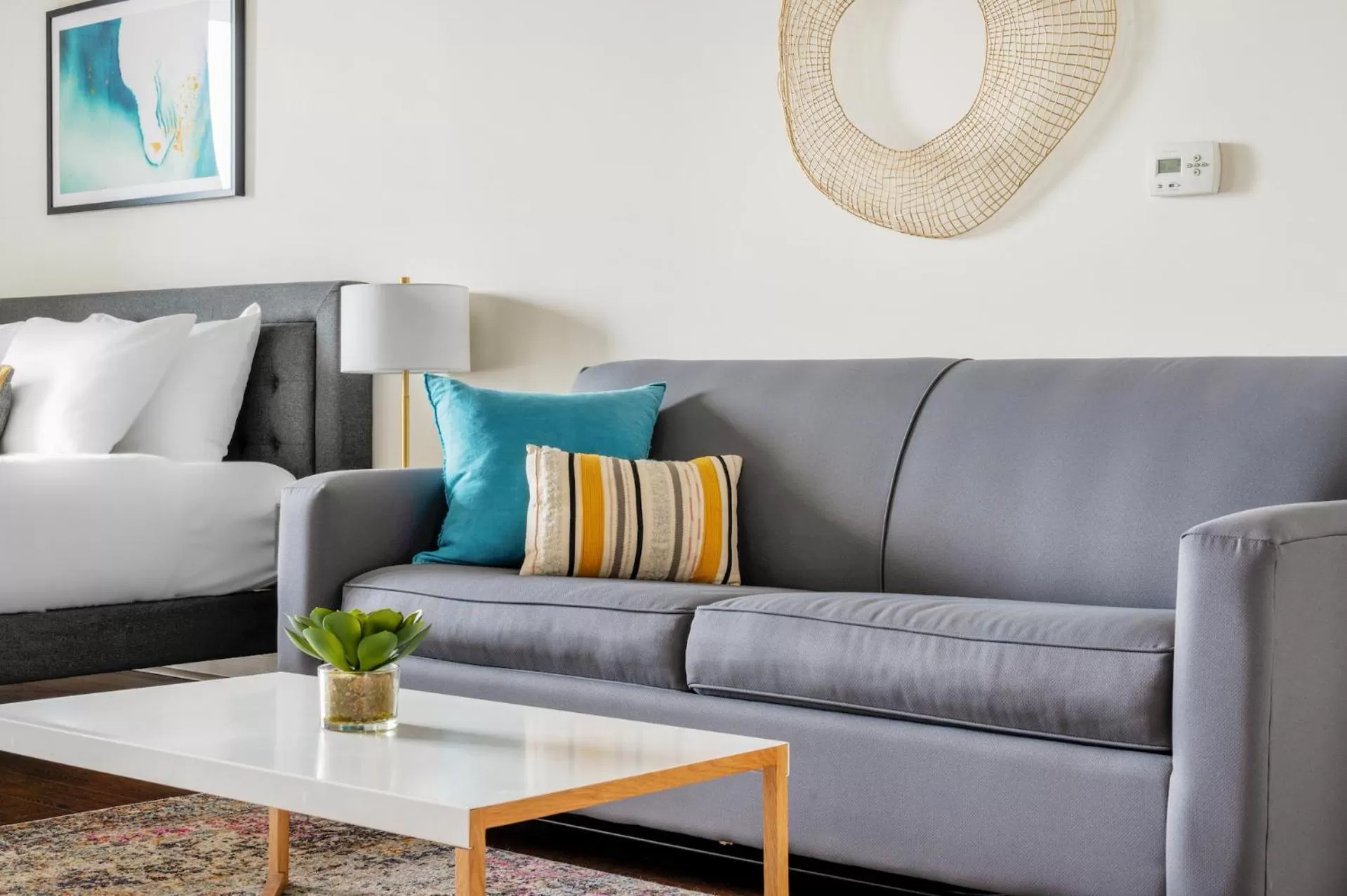 Living room, Seating Area in Kasa South Loop Chicago