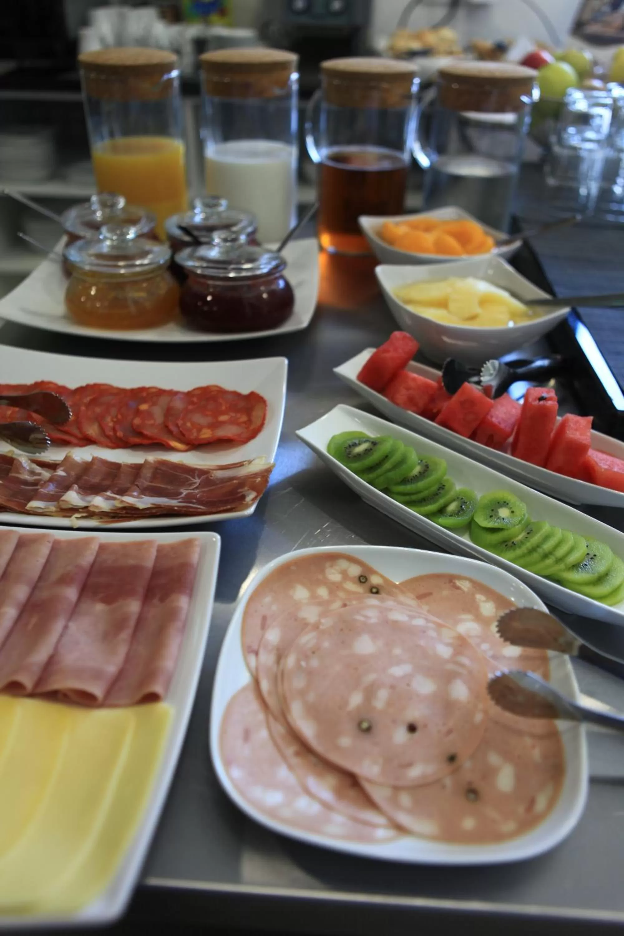 Buffet breakfast in O Abel Hotel rural