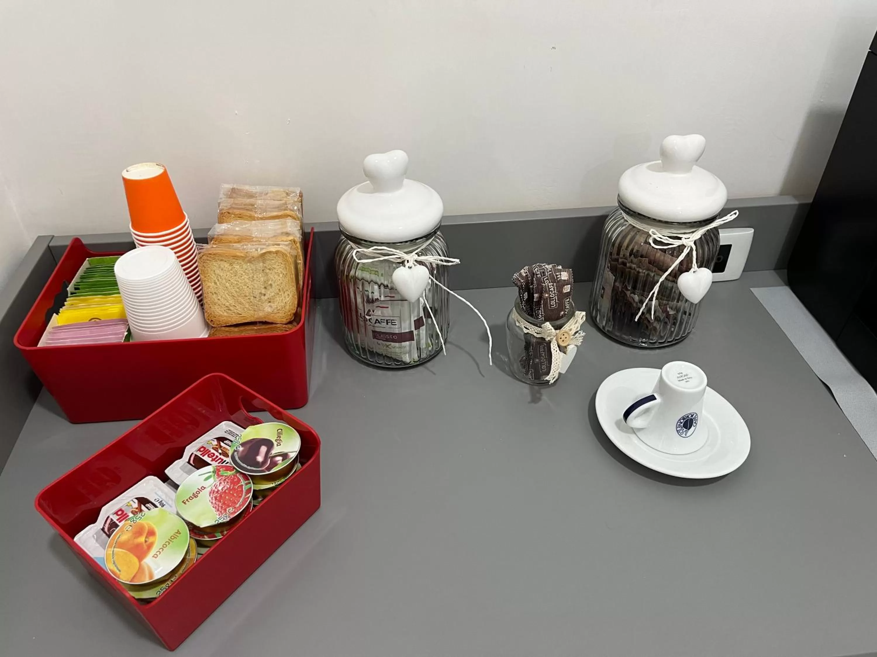 Food in La Svolta rooms