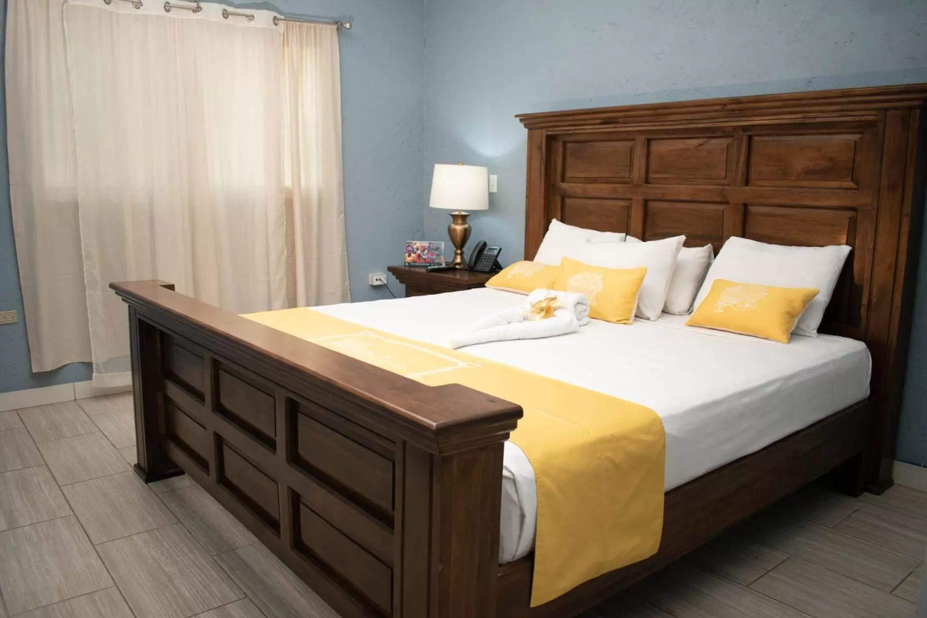 Bed in Auberge Villa Cana