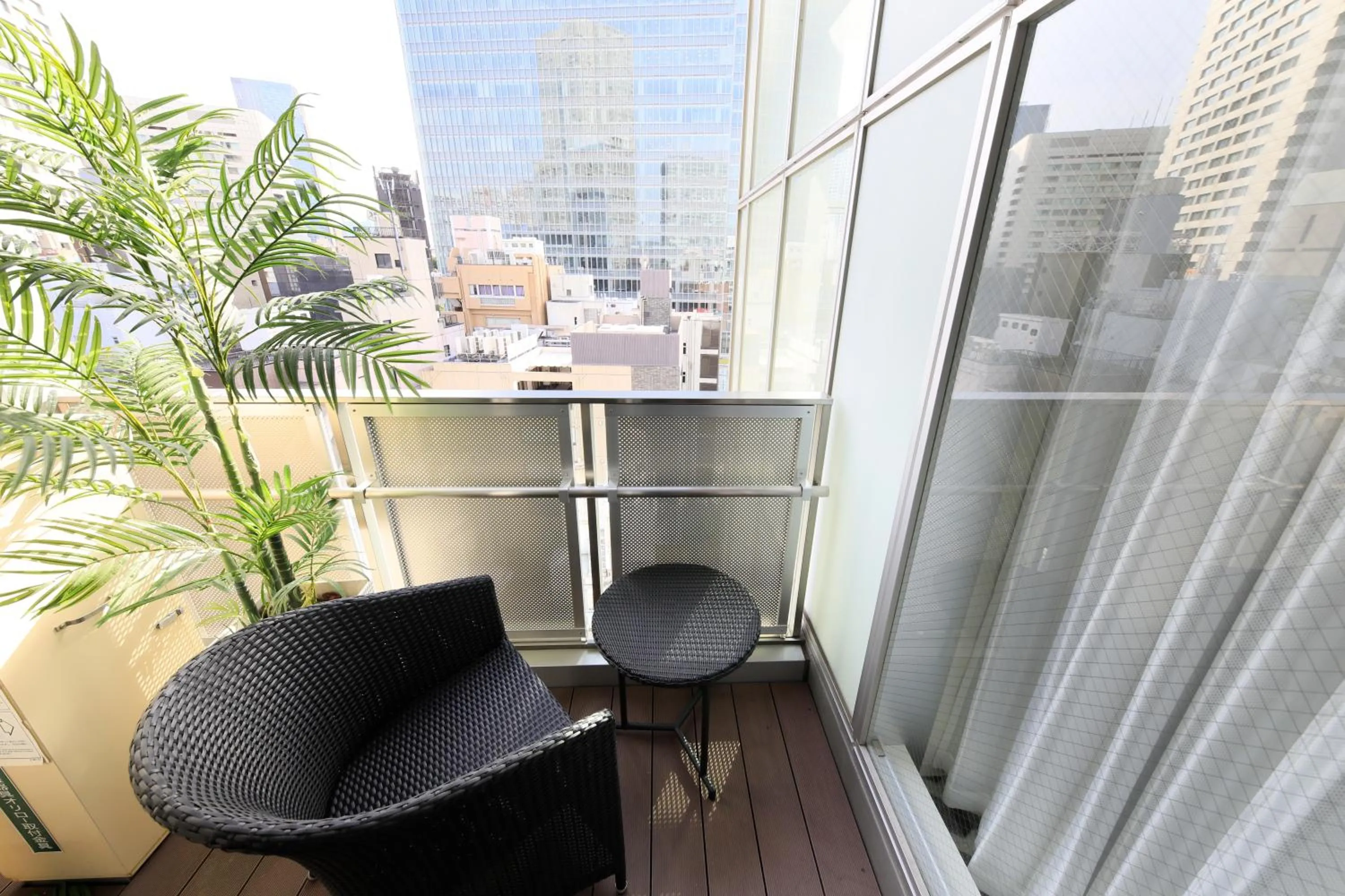 Balcony/Terrace in Centurion Hotel Residential Akasaka Station