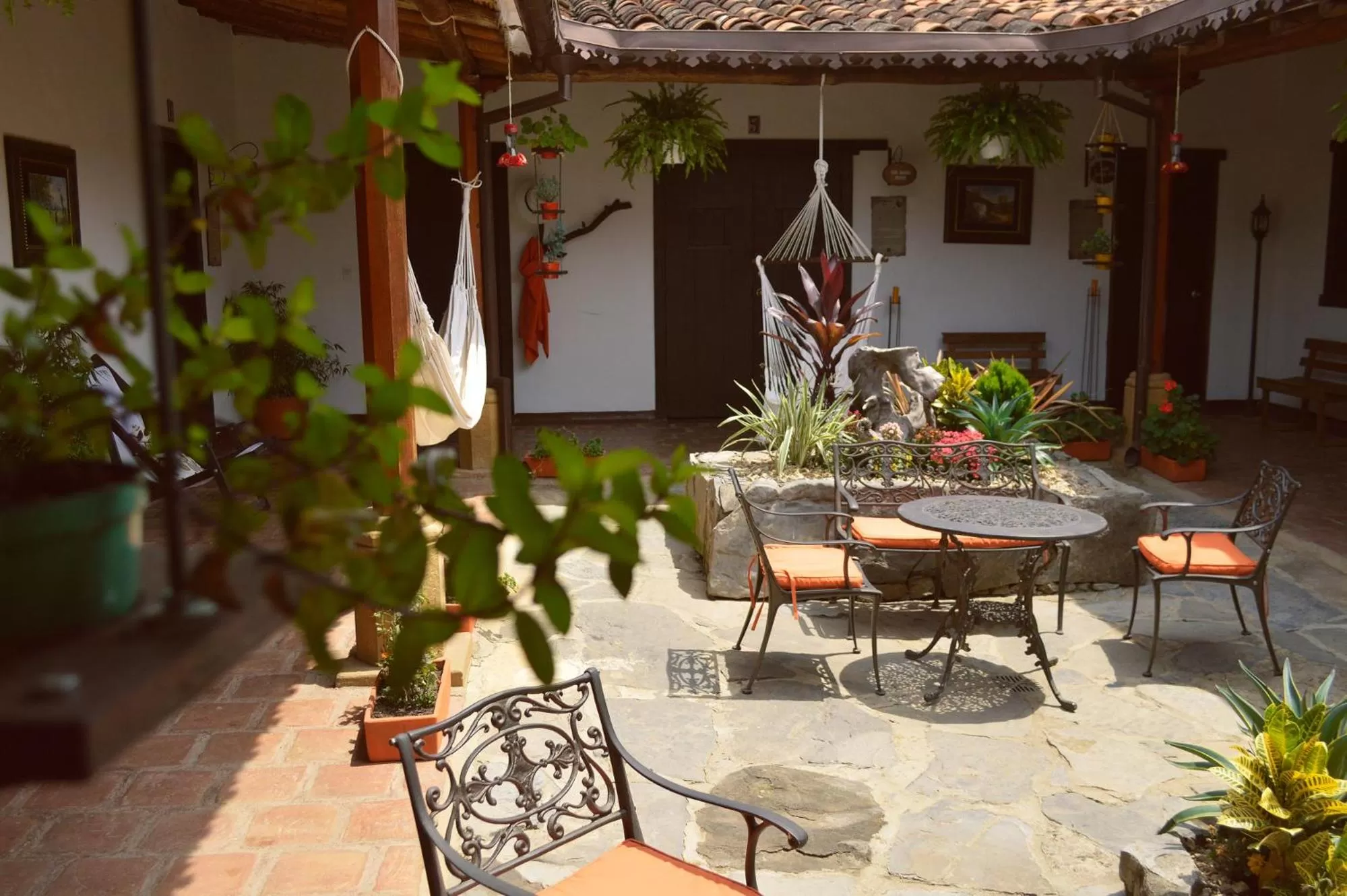 Patio in Hotel Casa Claustro De Zapatoca