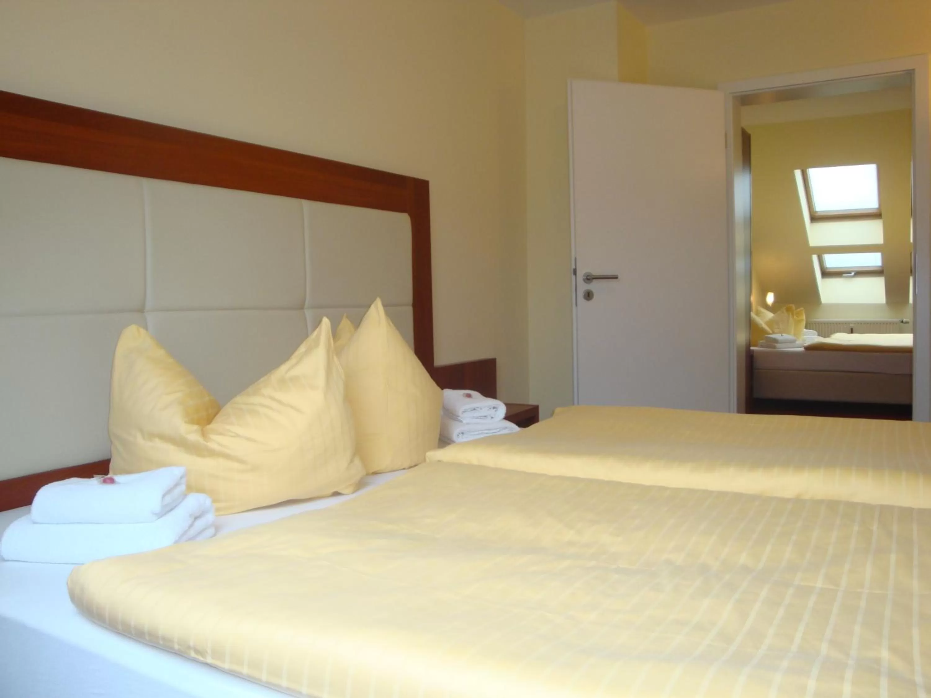 Bed in Hotel via City Leipzig Mitte