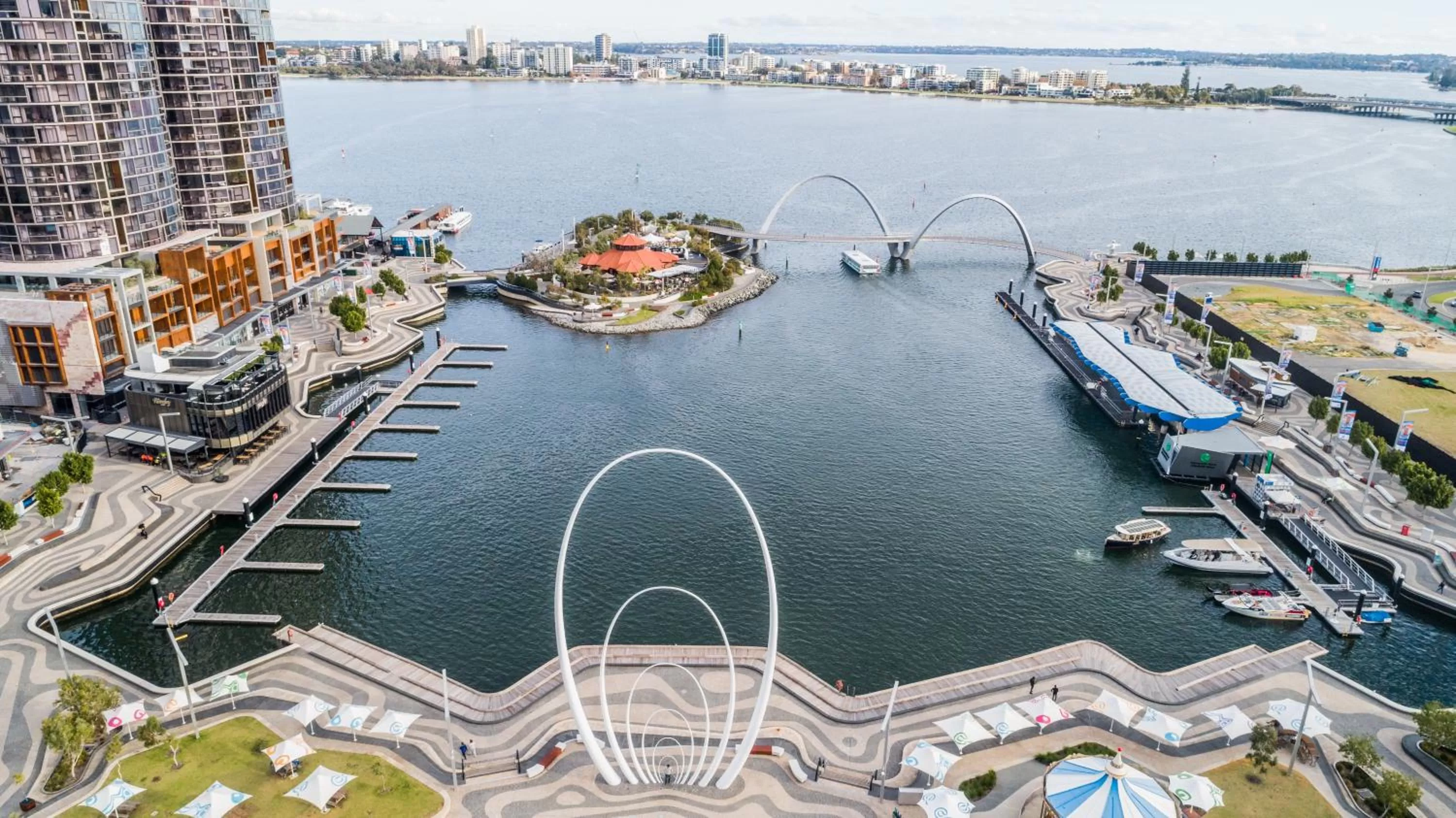 City view in Quay Perth
