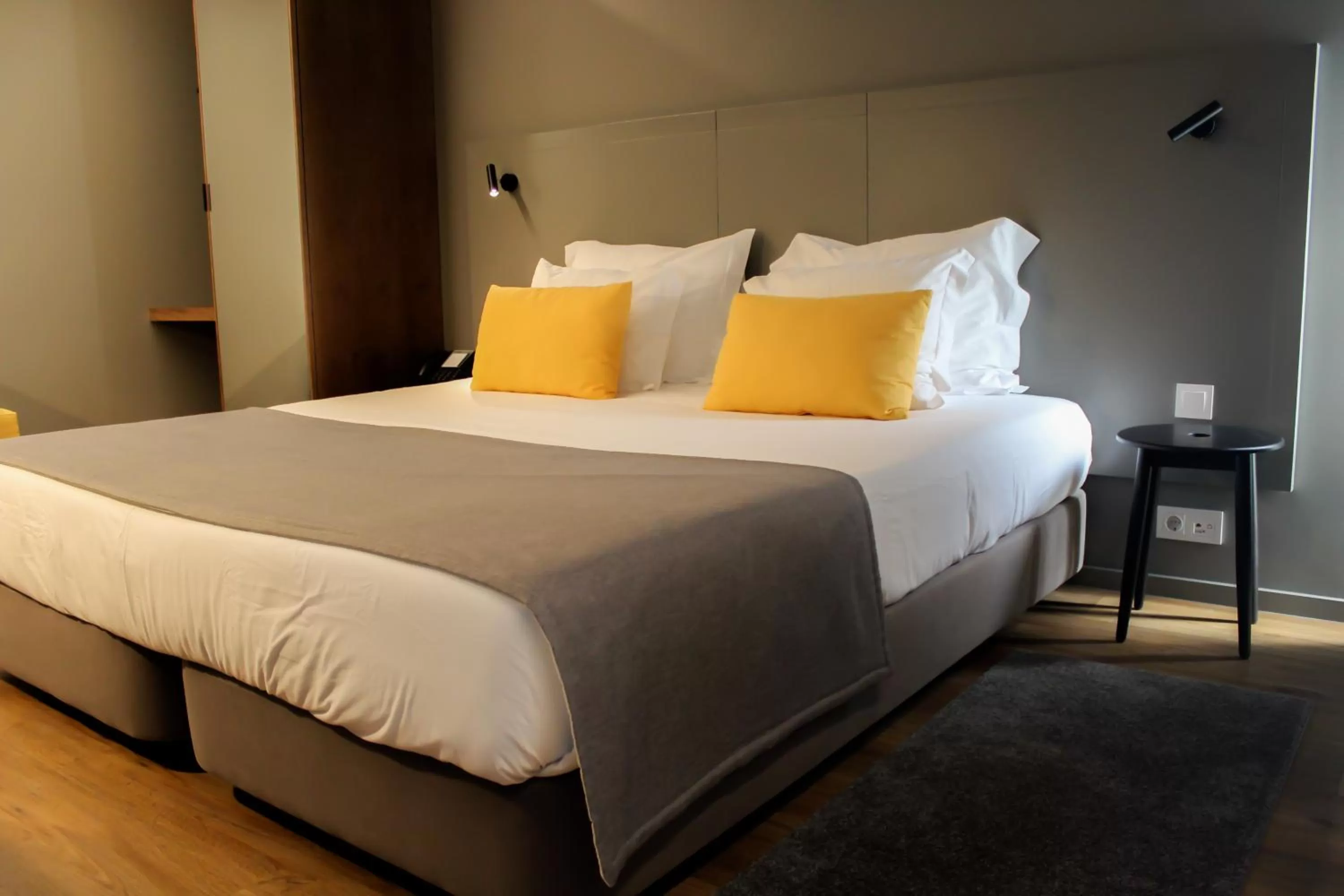 Bed in Apartamentos Turisticos Paraiso