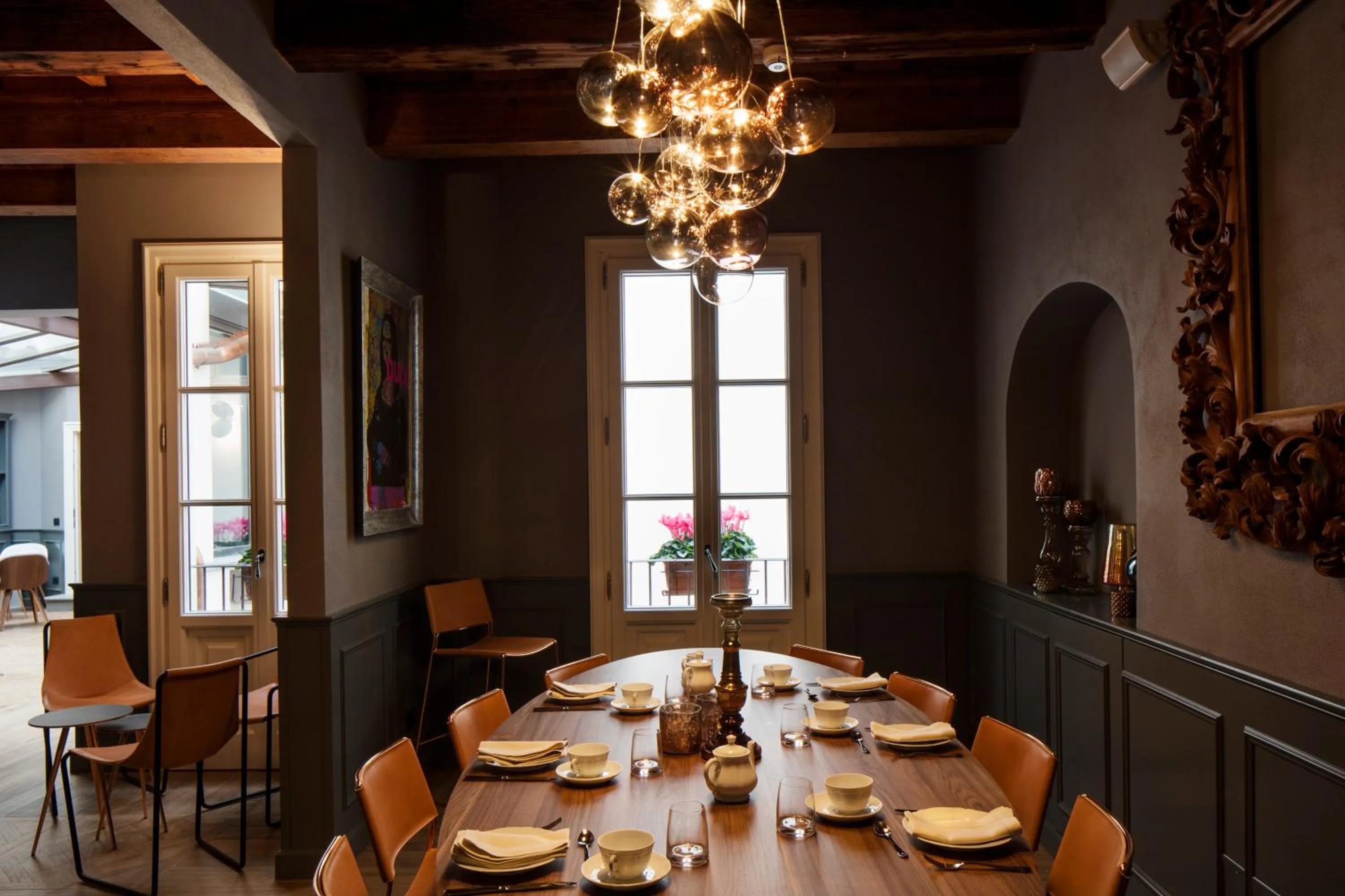 Buffet breakfast in The Frame Hotel