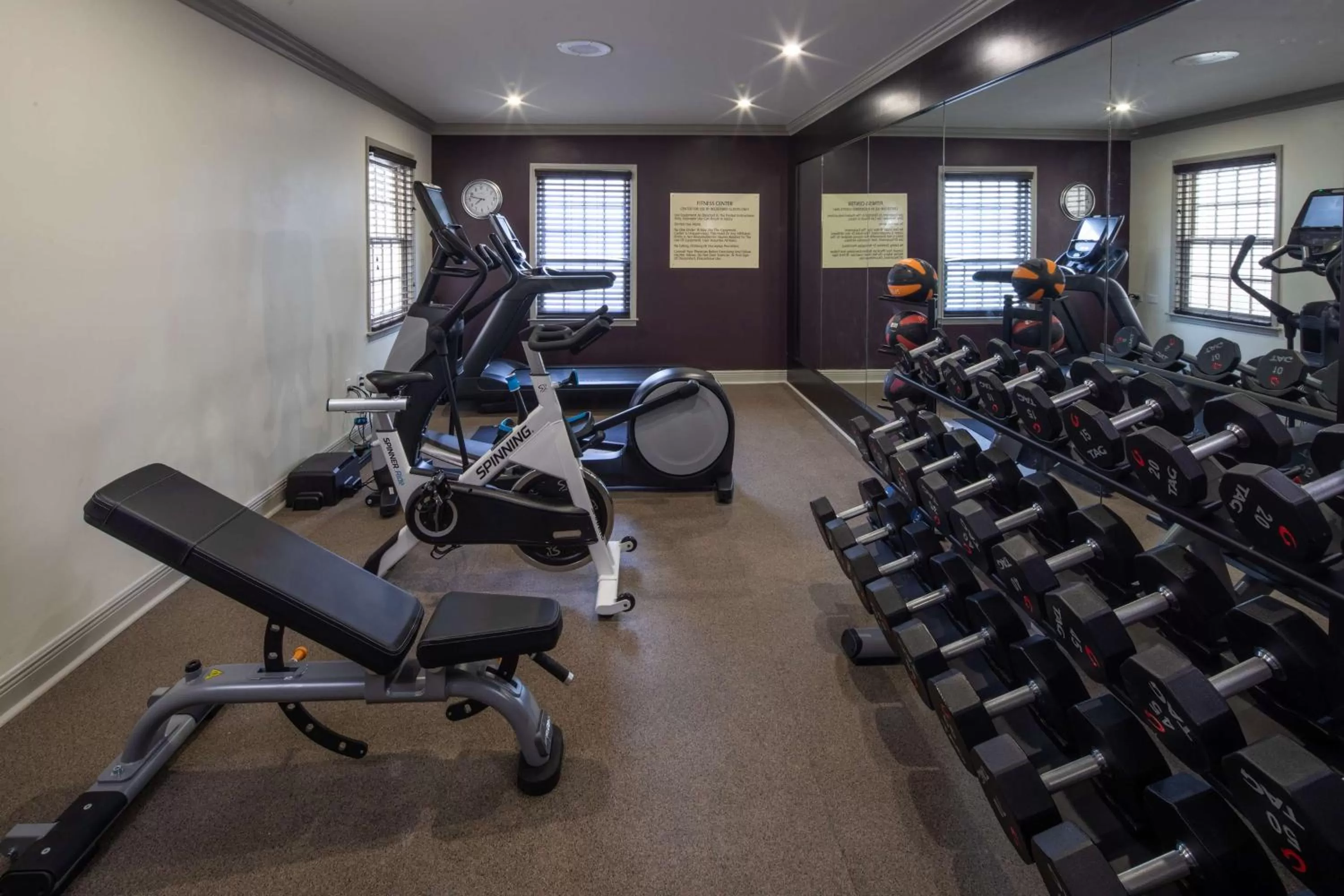 Fitness centre/facilities in Hilton Saint Augustine Historic Bayfront