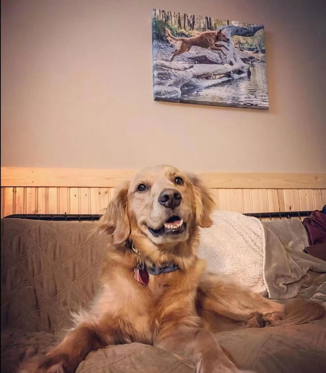 Living room in Twisp River Suites