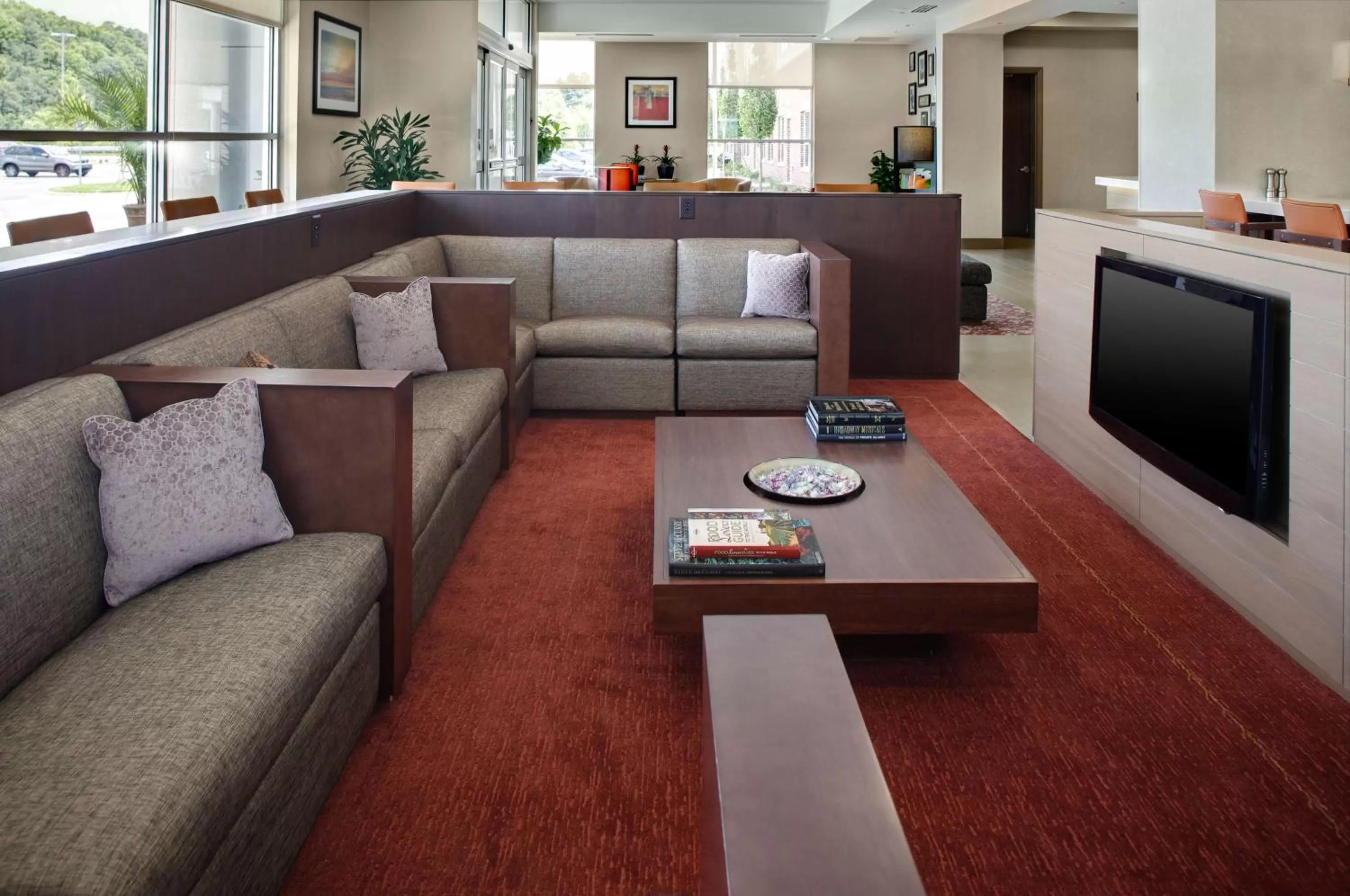 Lobby or reception in Hyatt House Atlanta Cobb Galleria