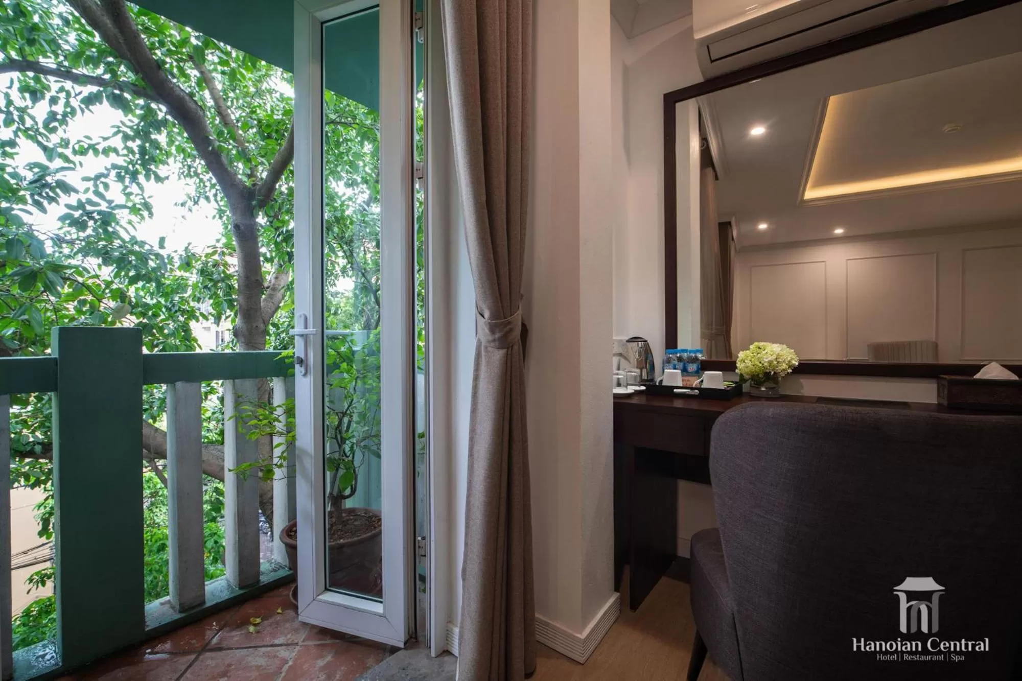 Balcony/Terrace in Hanoian Central Hotel & Spa