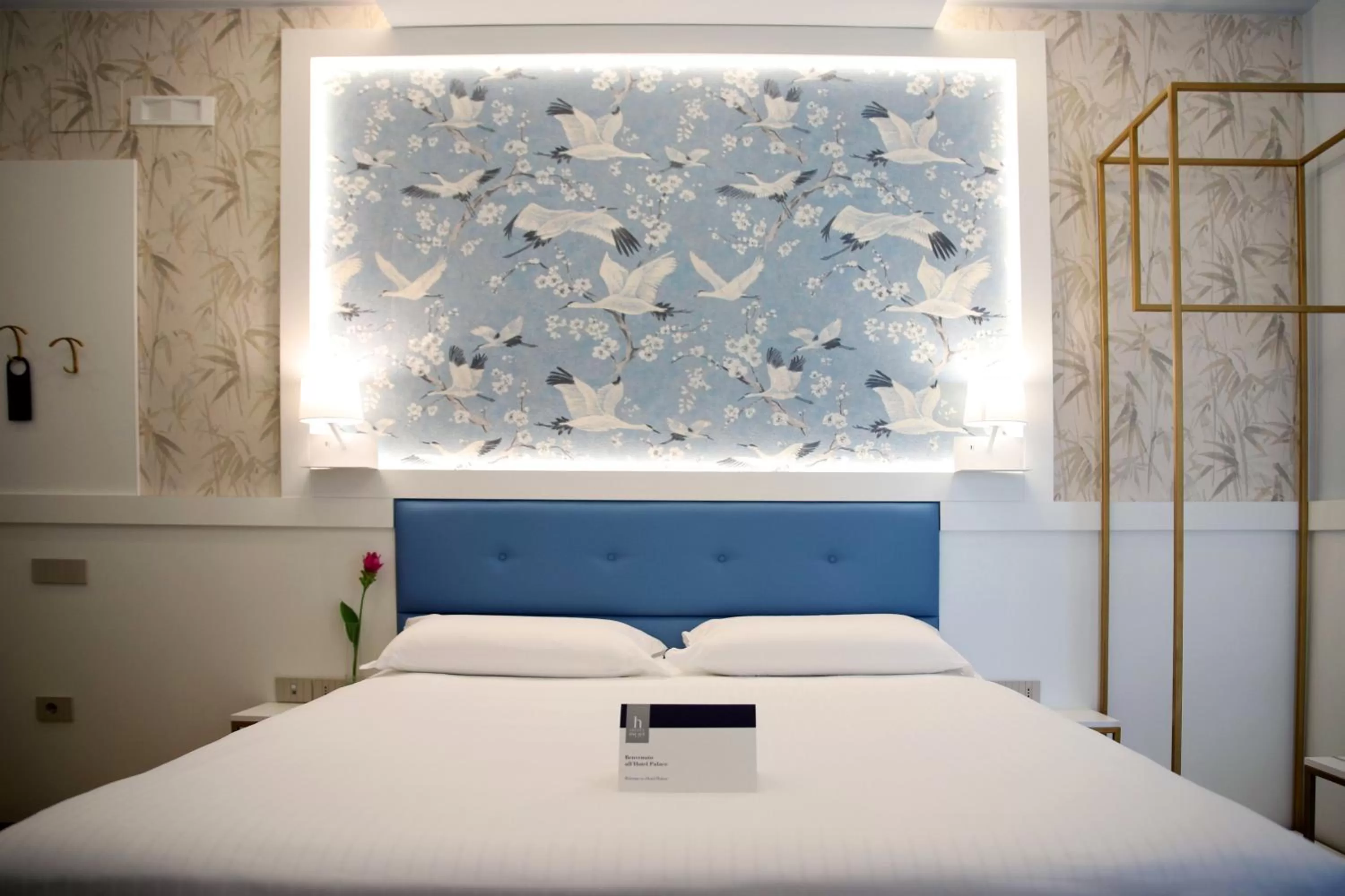 Decorative detail, Bed in Hotel Palace