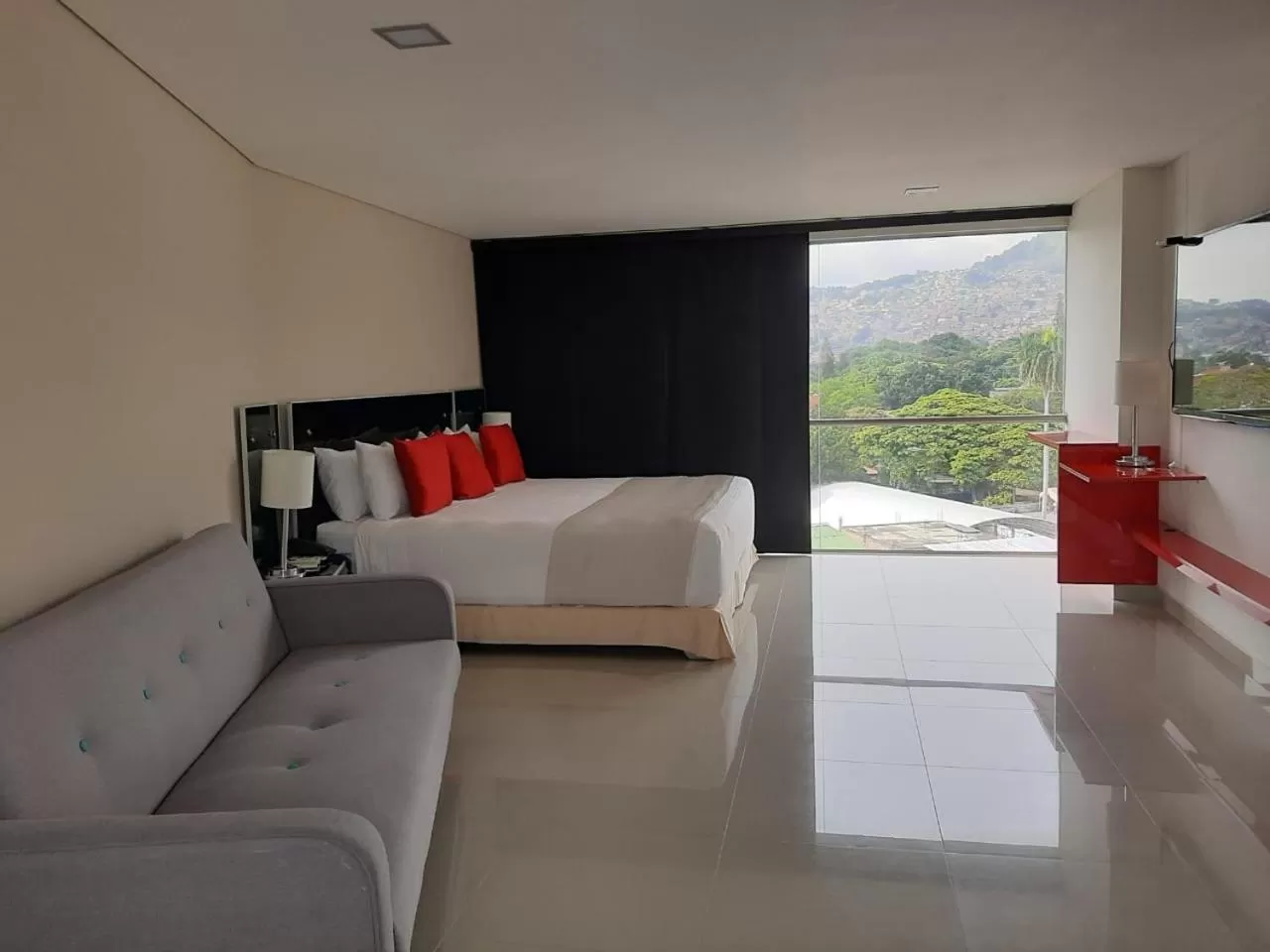 Bedroom in Hotel Blue 66