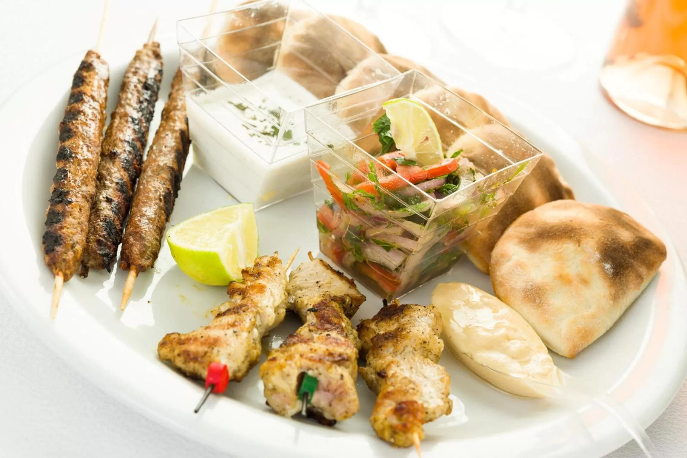 Food close-up in Golf Royal Hotel