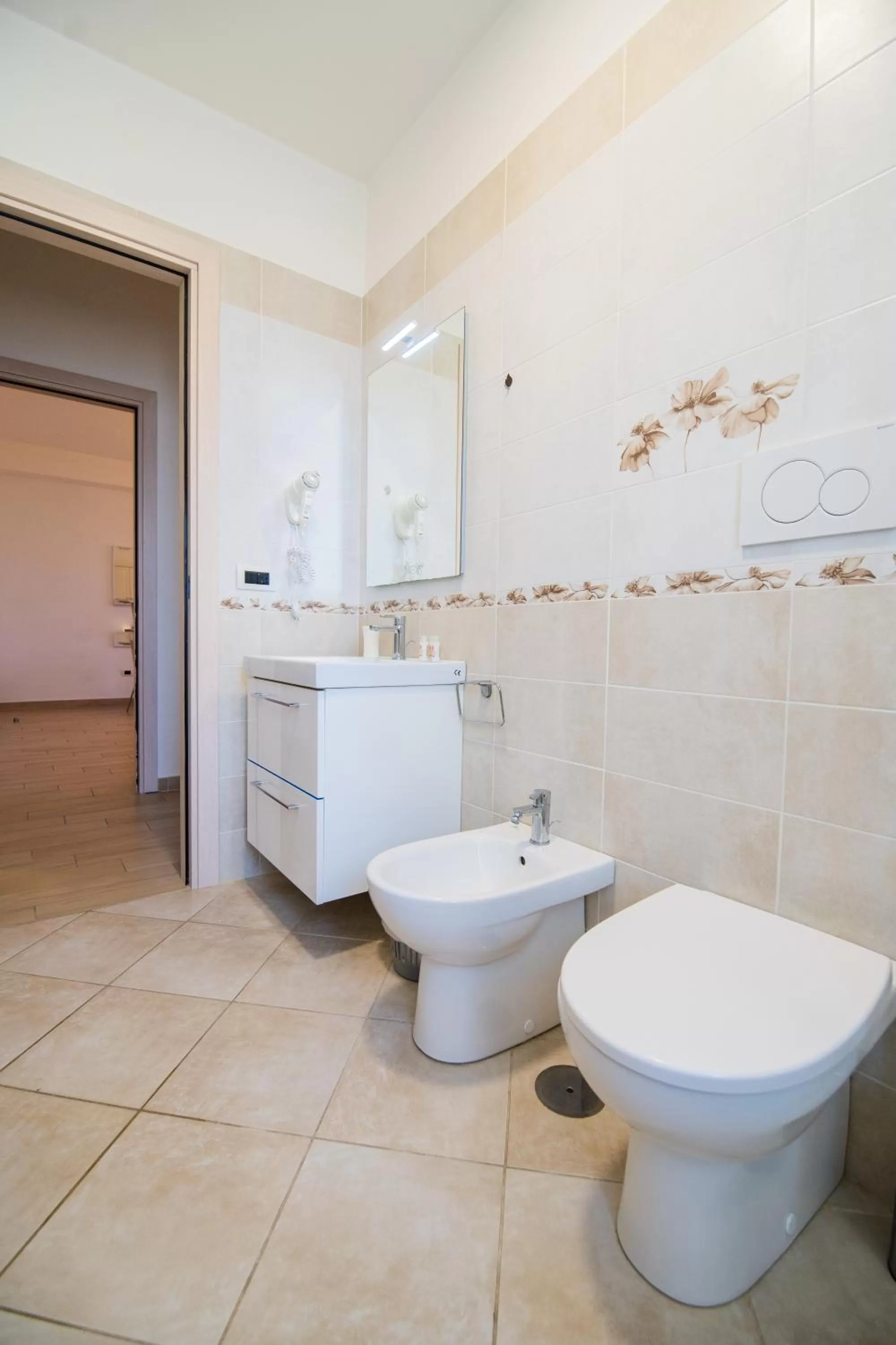 Shower in Residence O'Sole Mio Pompei