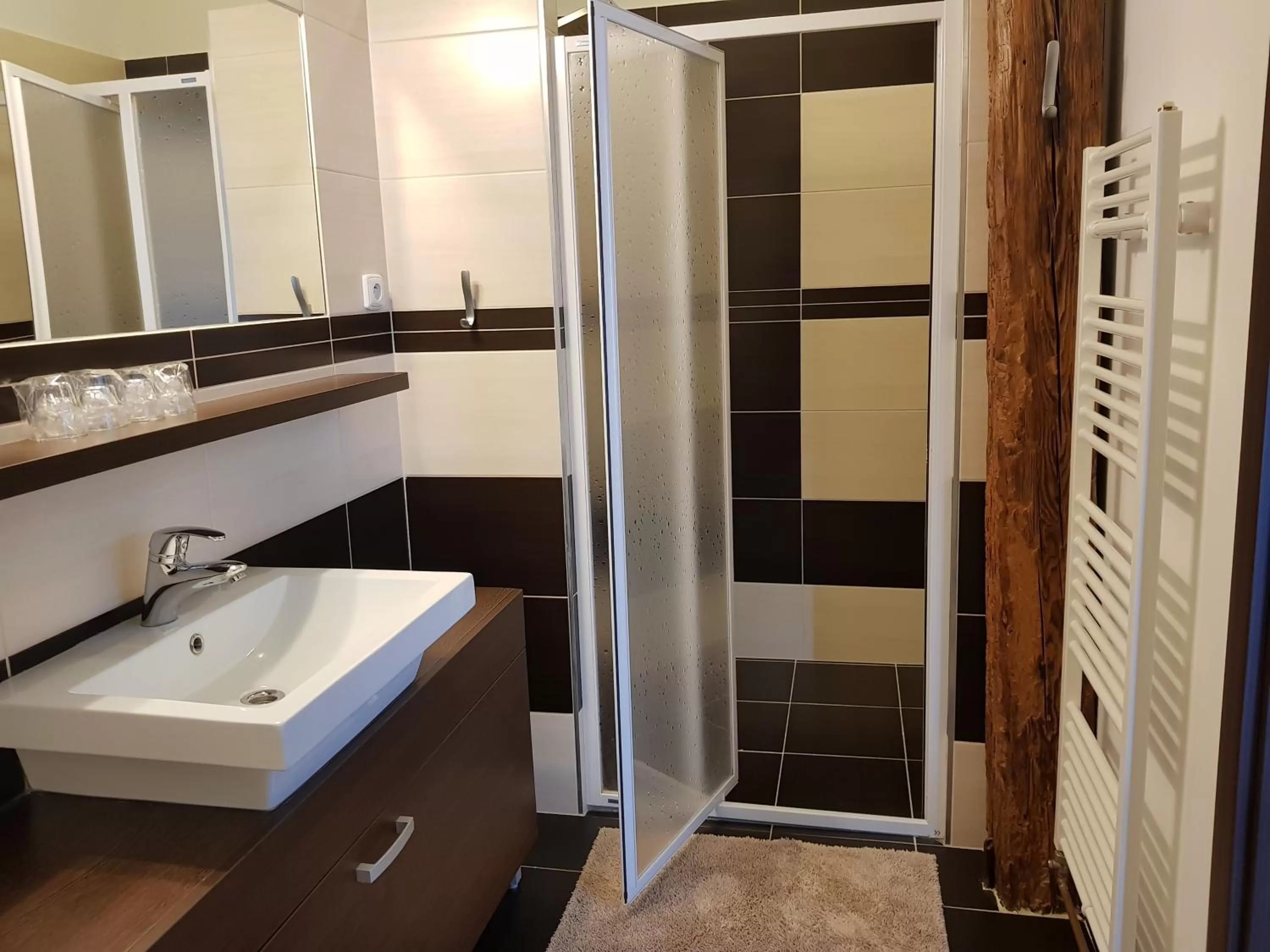 Shower, Bathroom in Třebovický mlýn