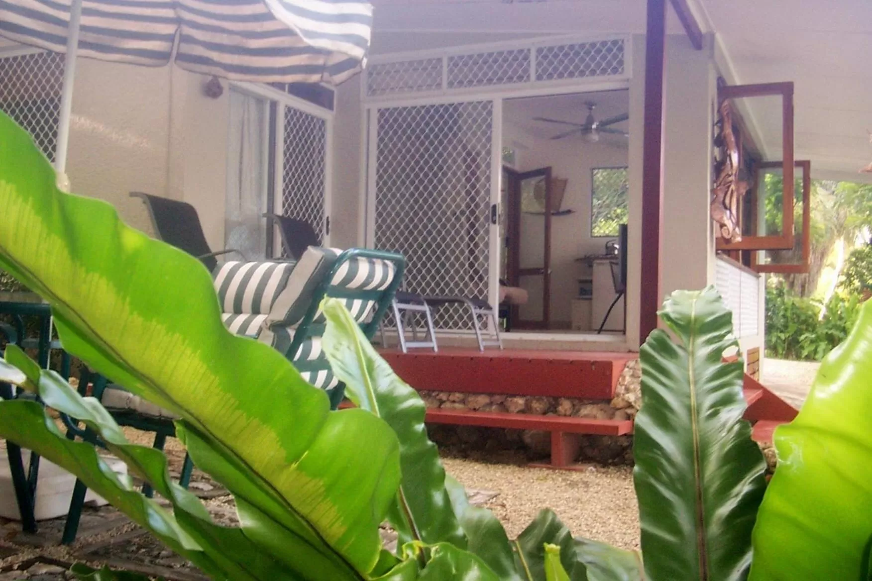 Facade/entrance in Seachange Lodge