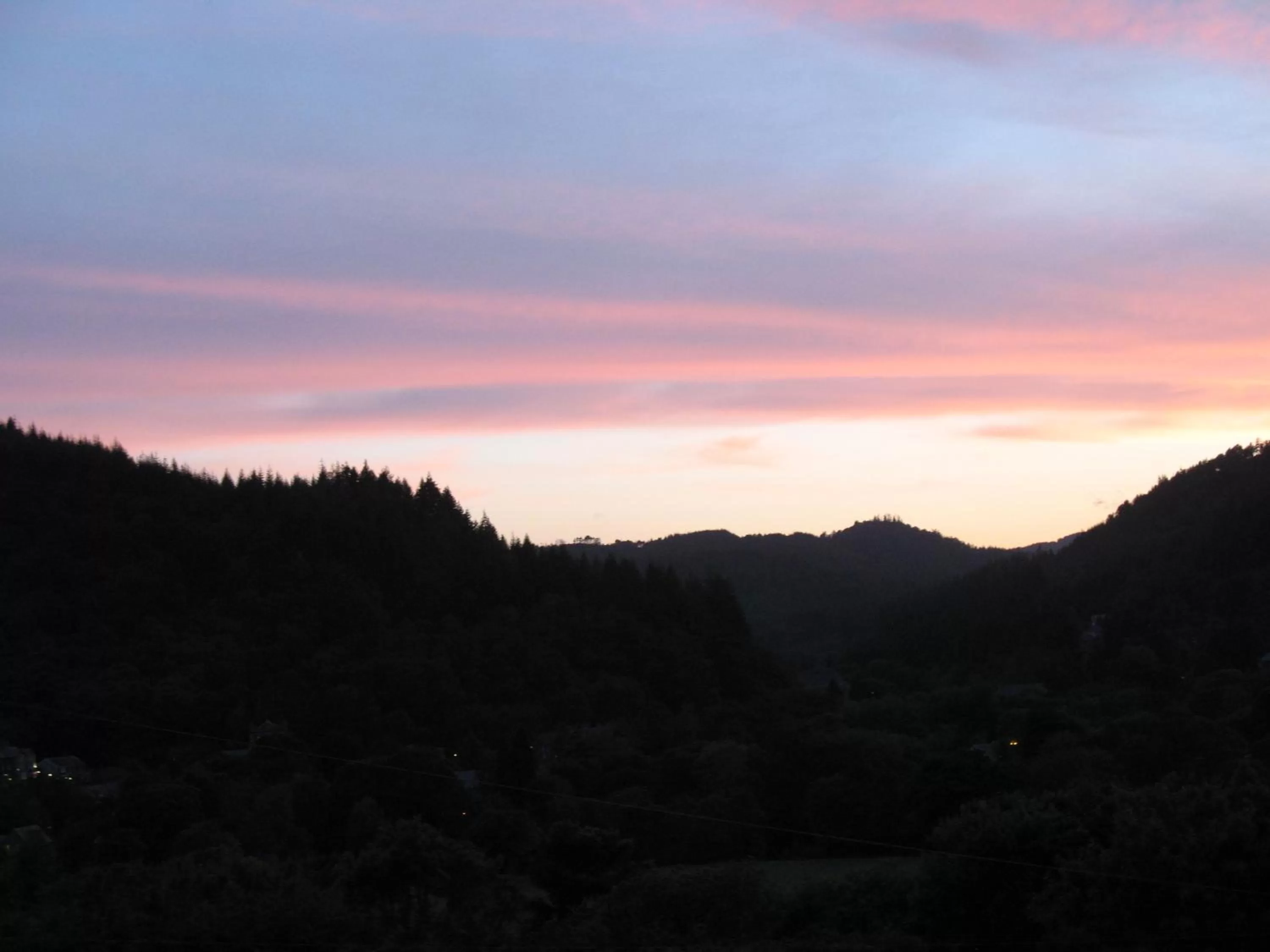 Patio in Aberconwy House B&B