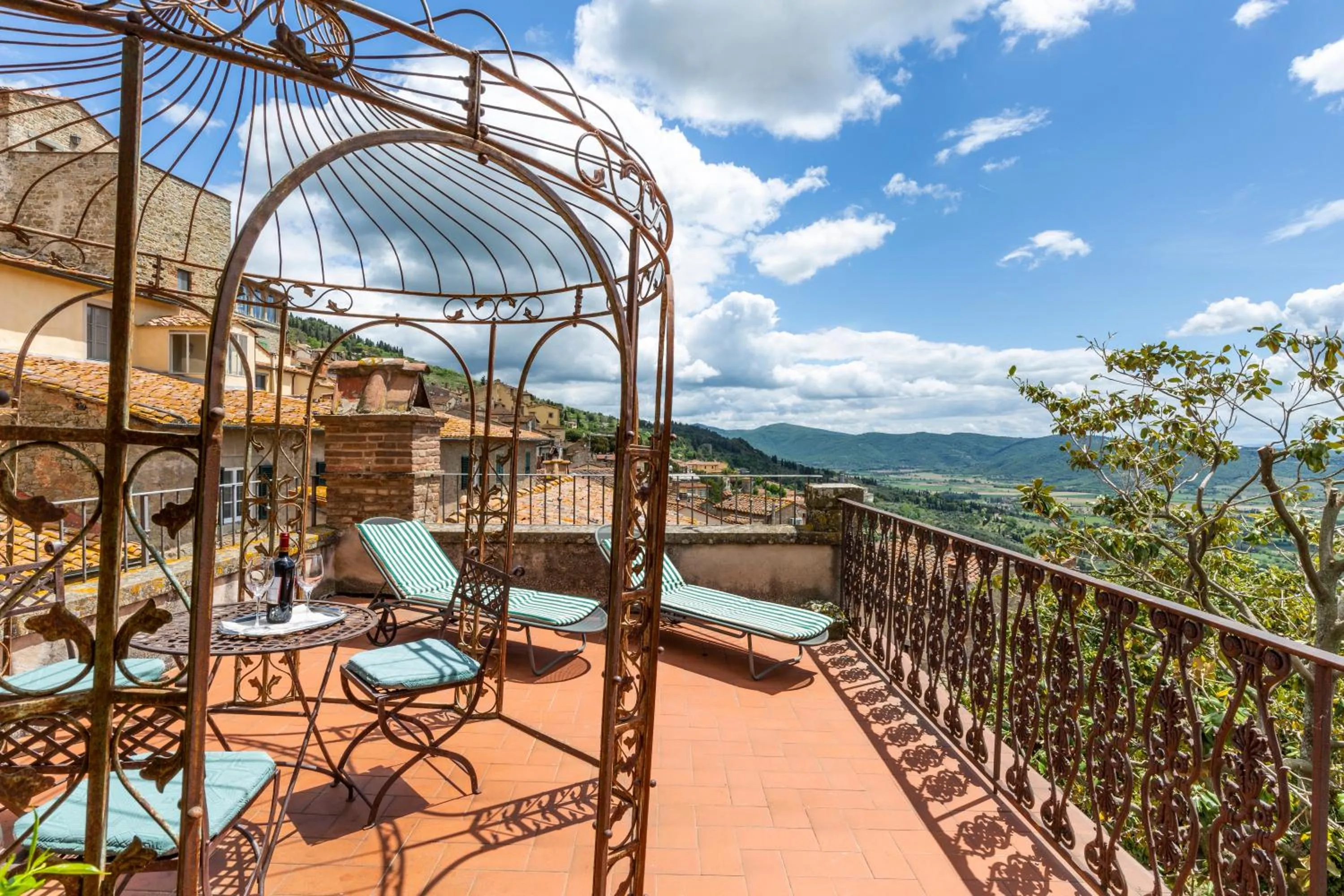 Balcony/Terrace in Hotel San Michele
