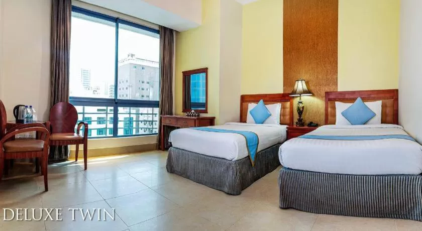 Bed in Grand Safir Hotel