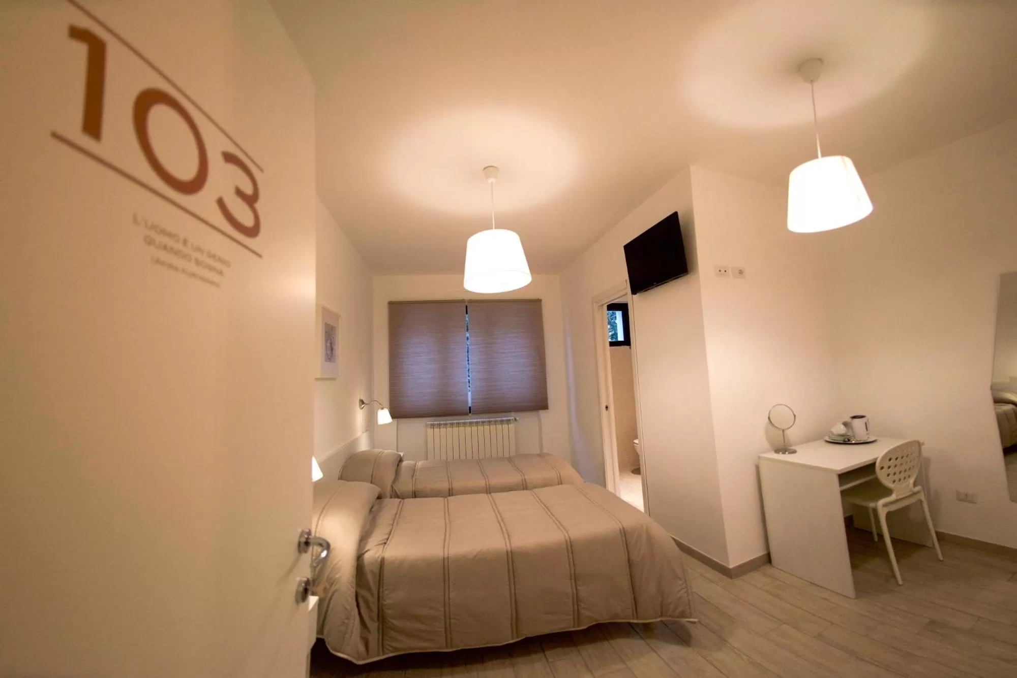 Bed in Lenotti Bed and Breakfast