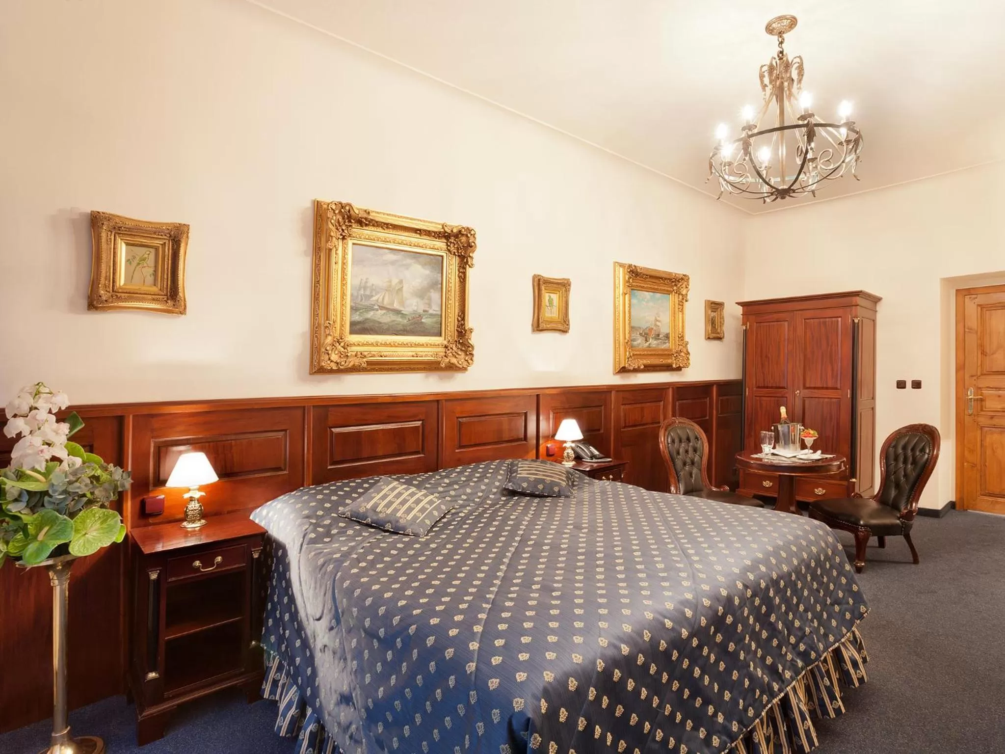 Bed in Hotel U Zlatého Stromu Prague by BHG