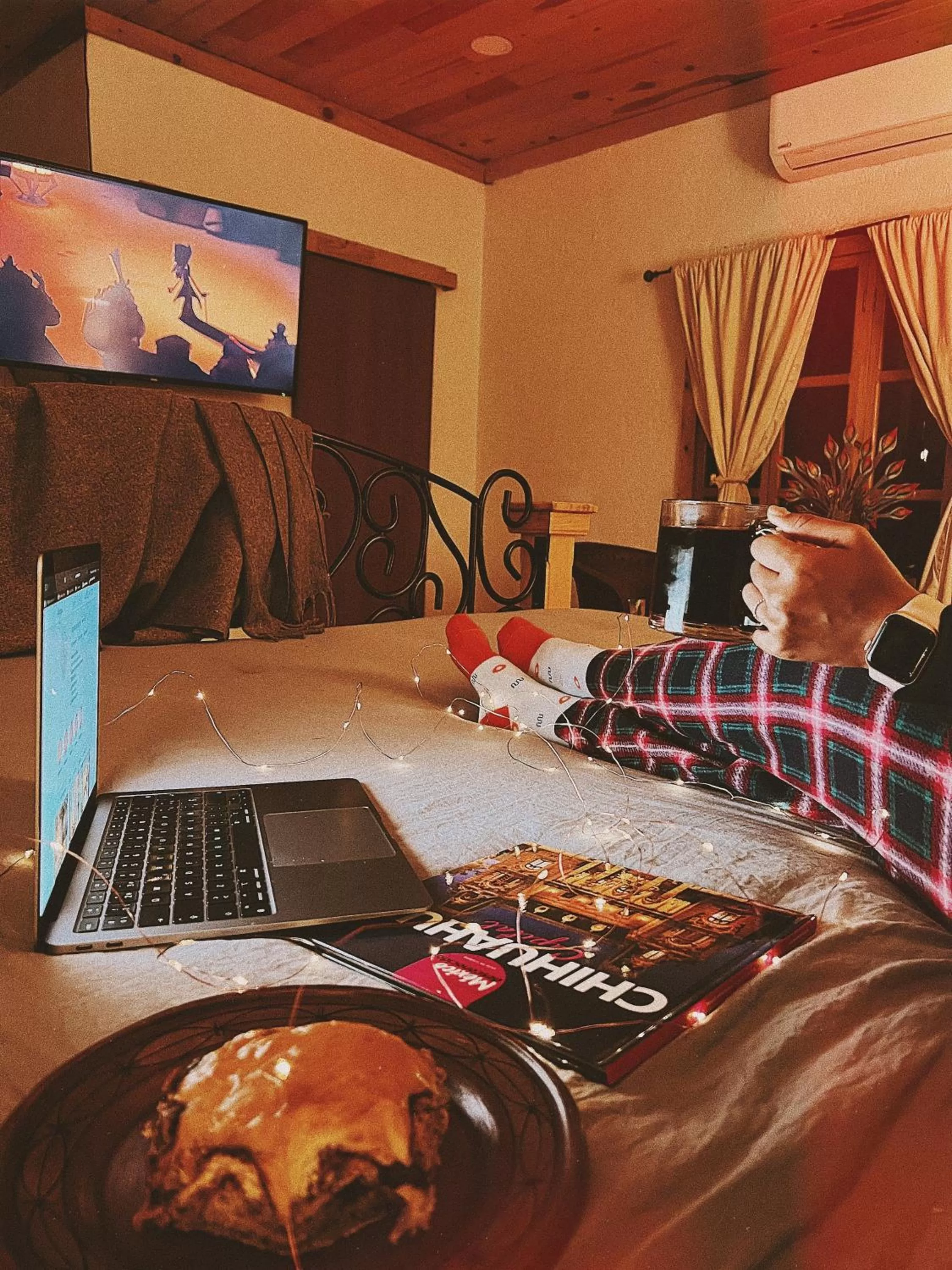 Communal lounge/ TV room in Hacienda Don Armando Boutique & Spa