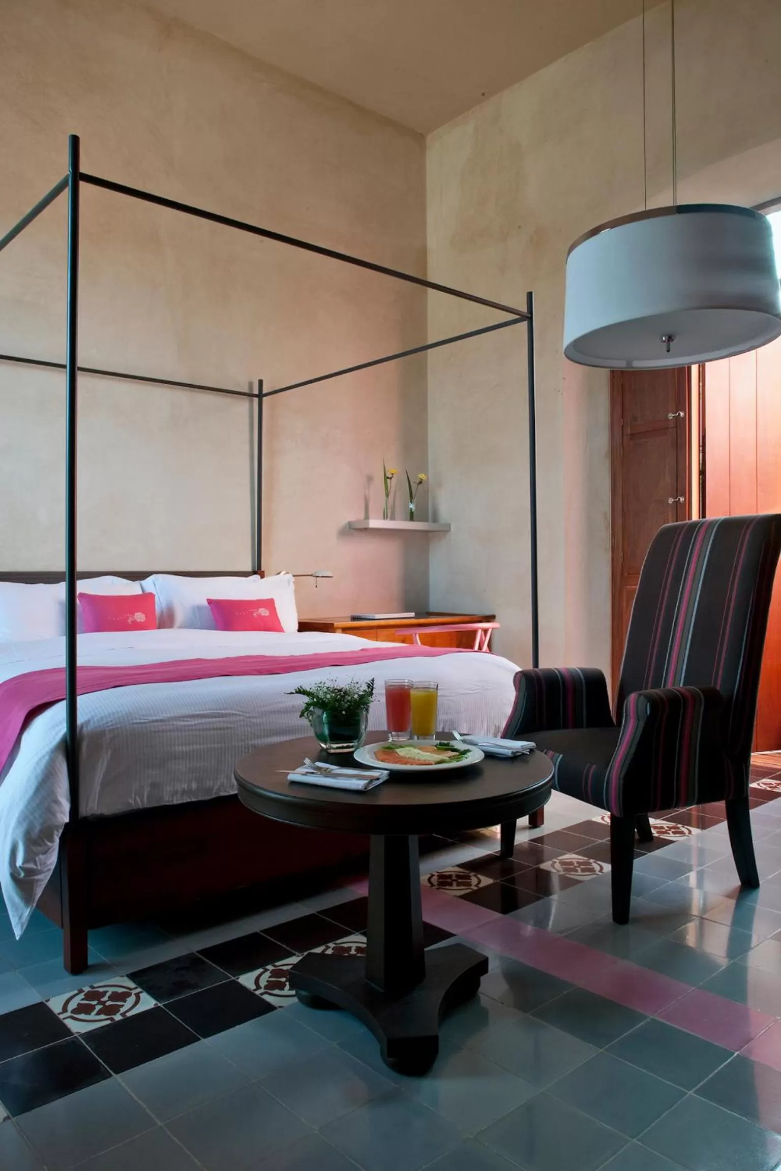 Photo of the whole room, Bed in Rosas & Xocolate Boutique Hotel and Spa Merida, a Member of Design Hotels