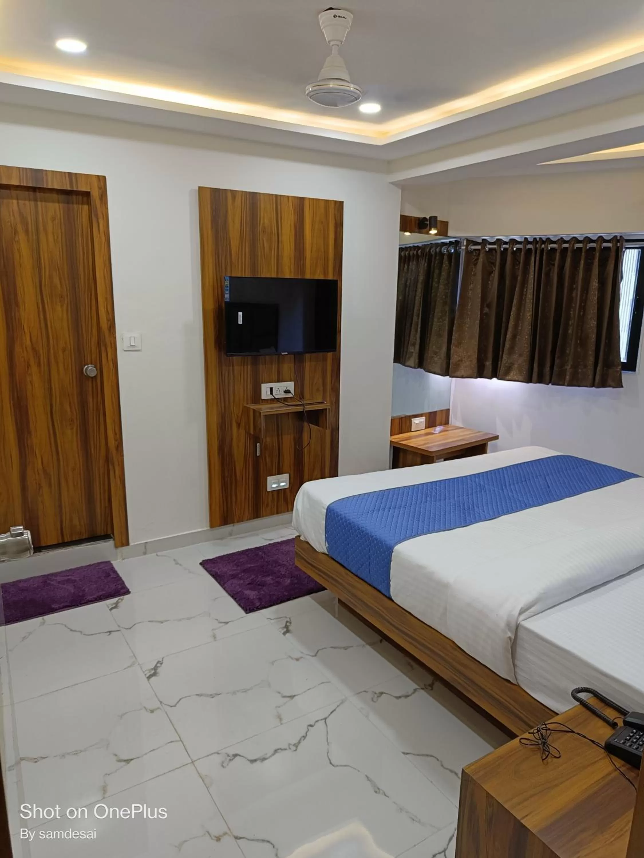 Bed in HOTEL ROYAL GRAND