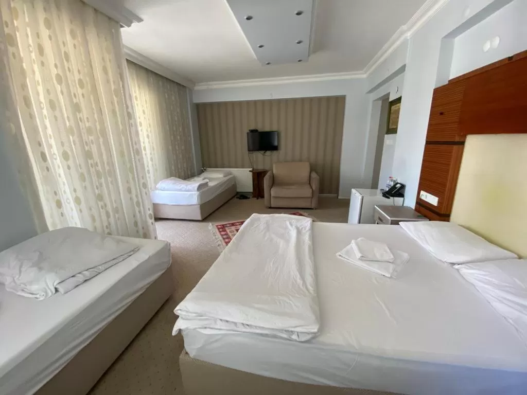 Photo of the whole room, Bed in Sakran Hotel