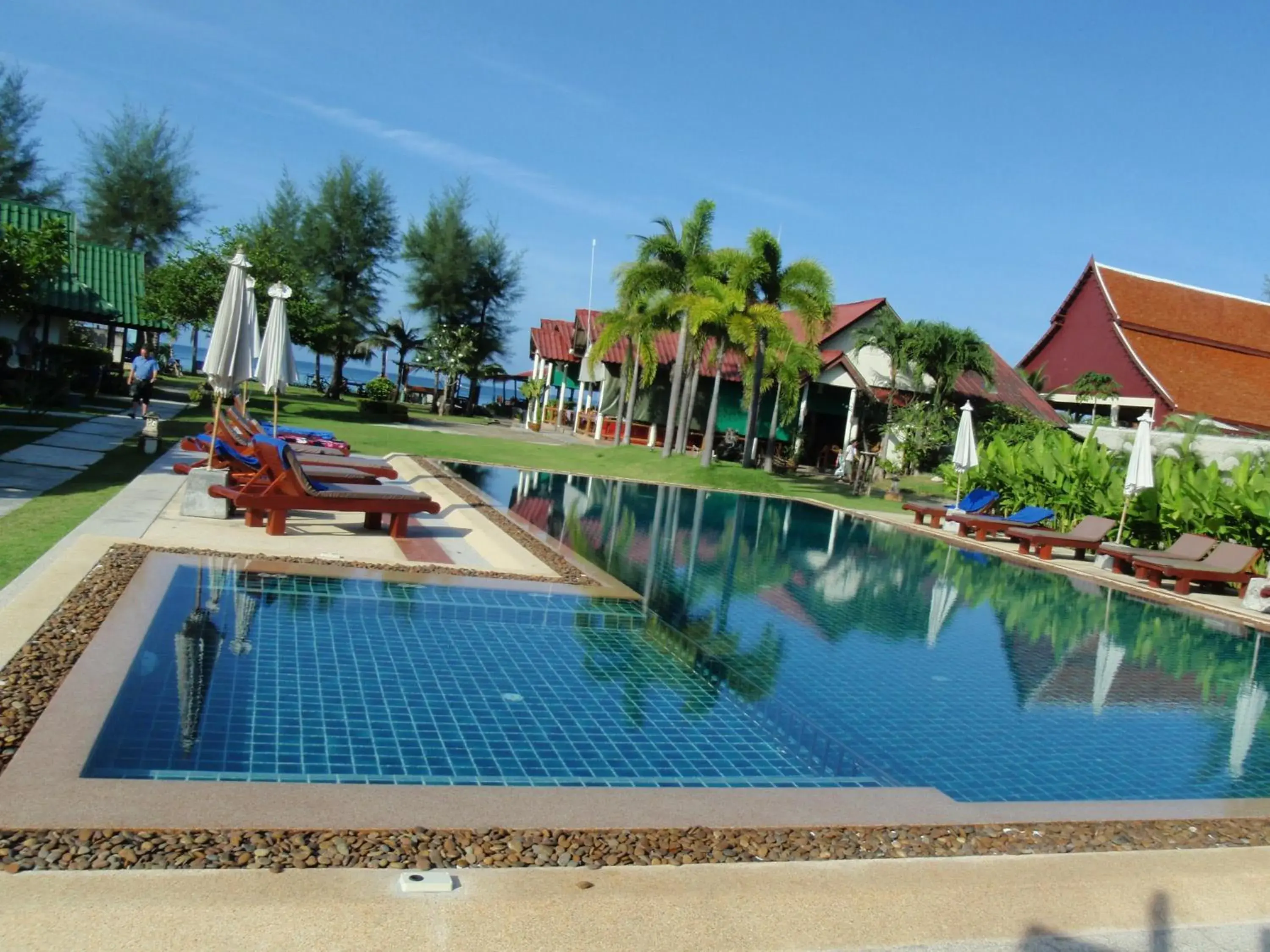 Deluxe Bungalow with Pool View in Golden Bay Cottage - SHA Extra Plus Deluxe Bungalow with Pool View in Golden Bay Cottage - SHA Extra Plus