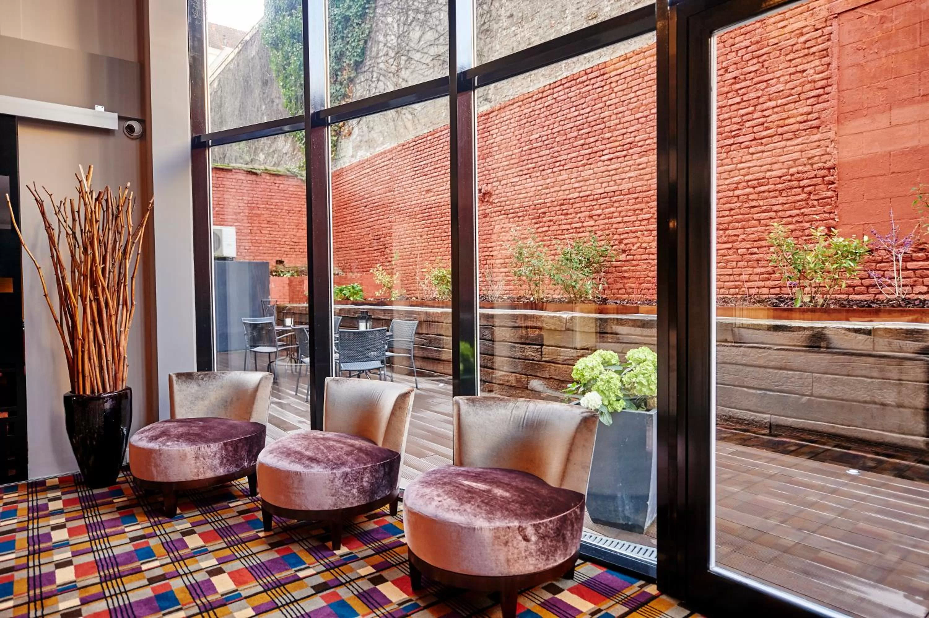 Balcony/Terrace in Hotel The Augustin