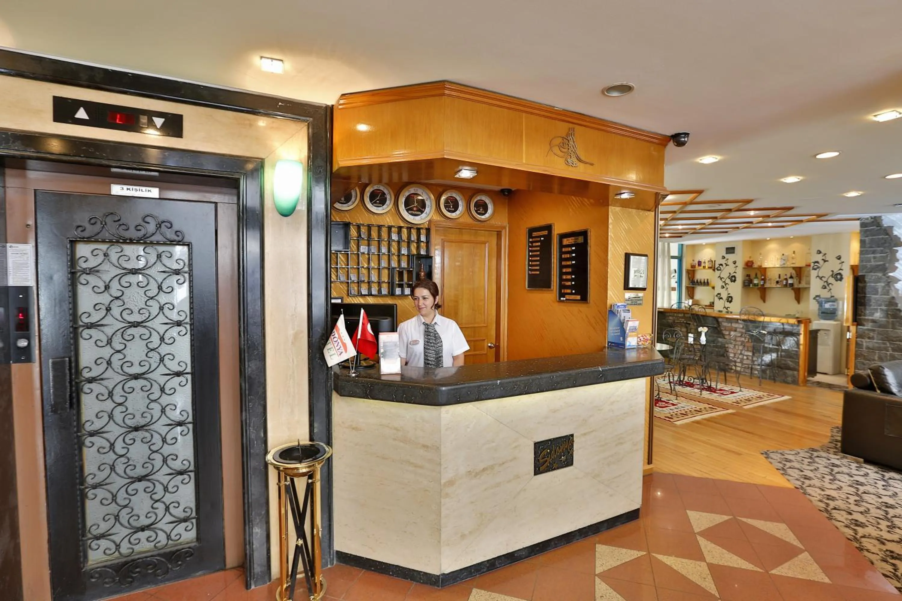 Lobby or reception in Sidonya Hotel