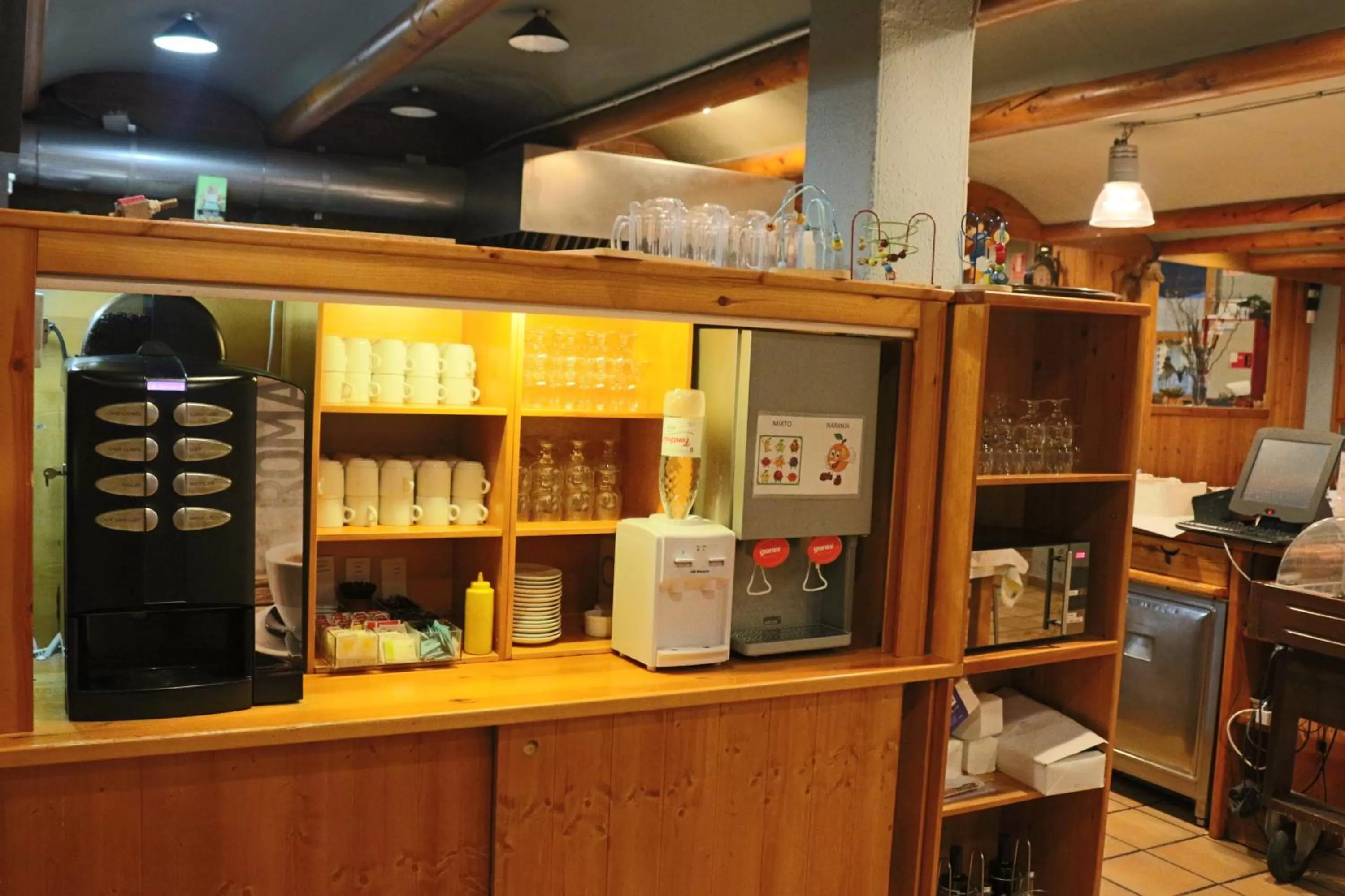 Breakfast in Hotel Restaurant Les Brases