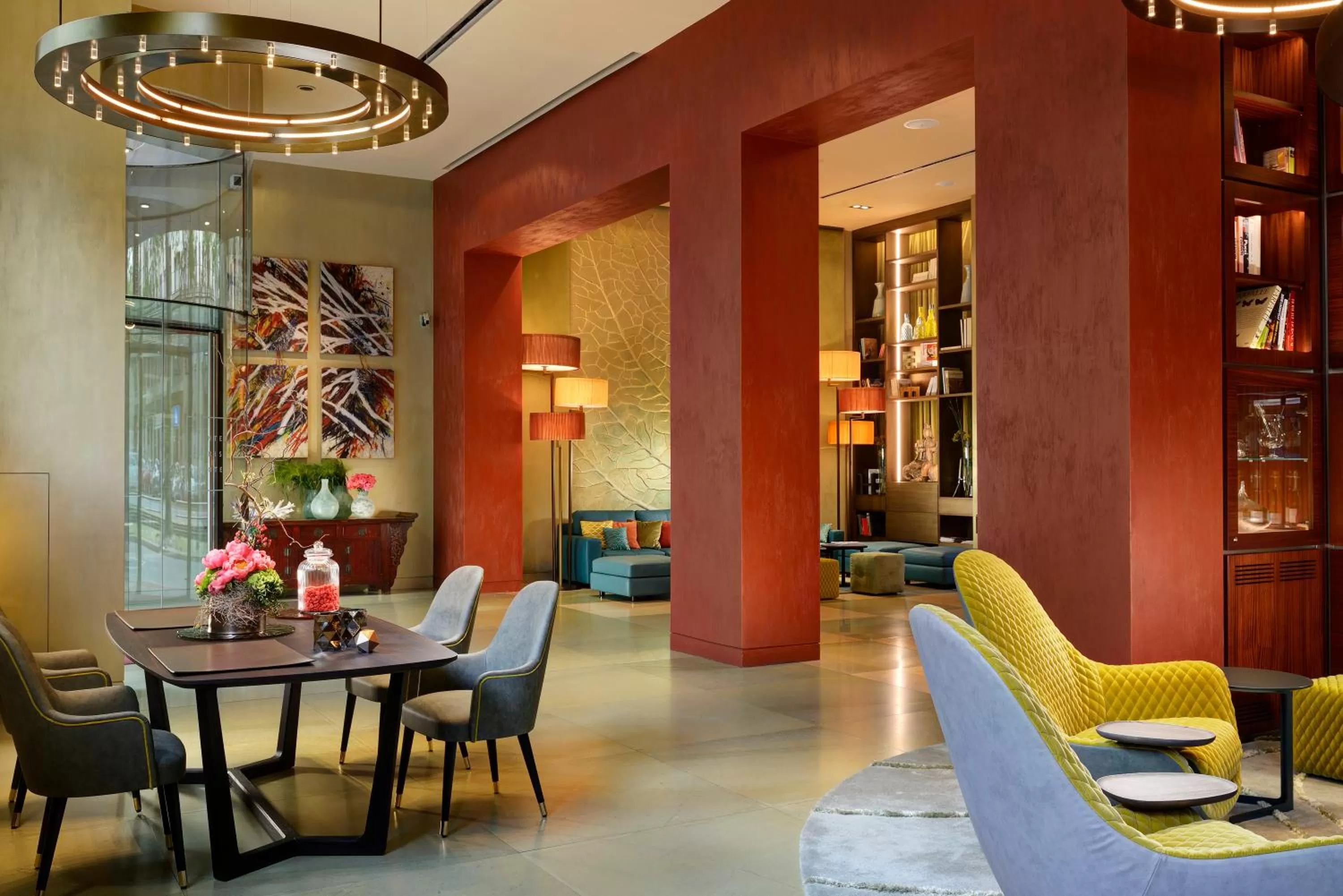 Lobby or reception in Enterprise Hotel Design & Boutique