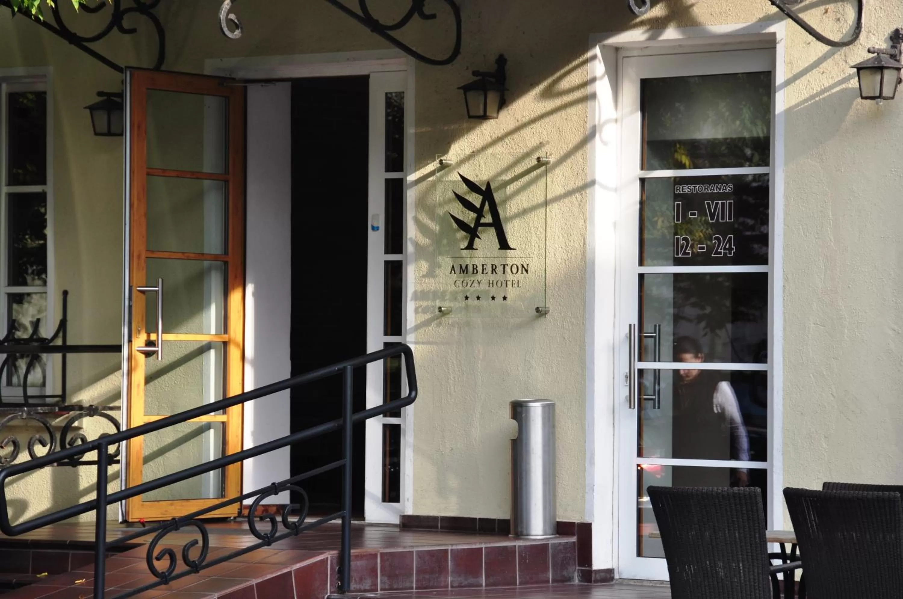 Facade/entrance in Amberton Cozy Hotel Kaunas