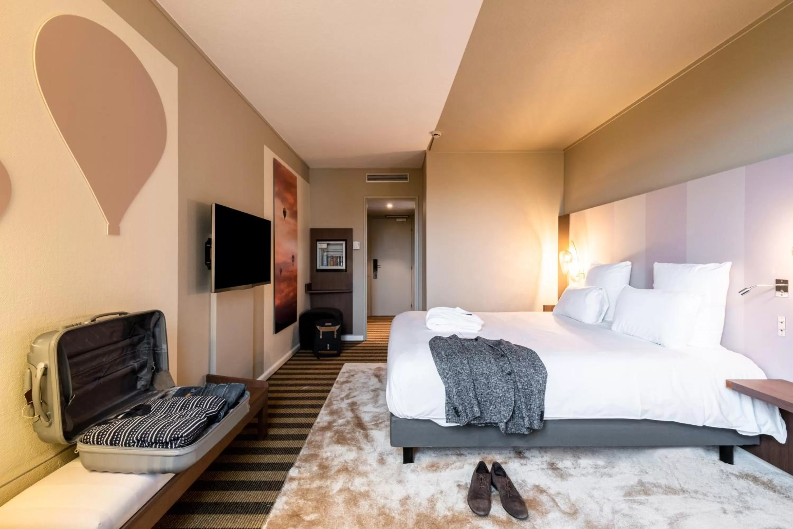 Bedroom, Bed in Mercure Grenoble Meylan